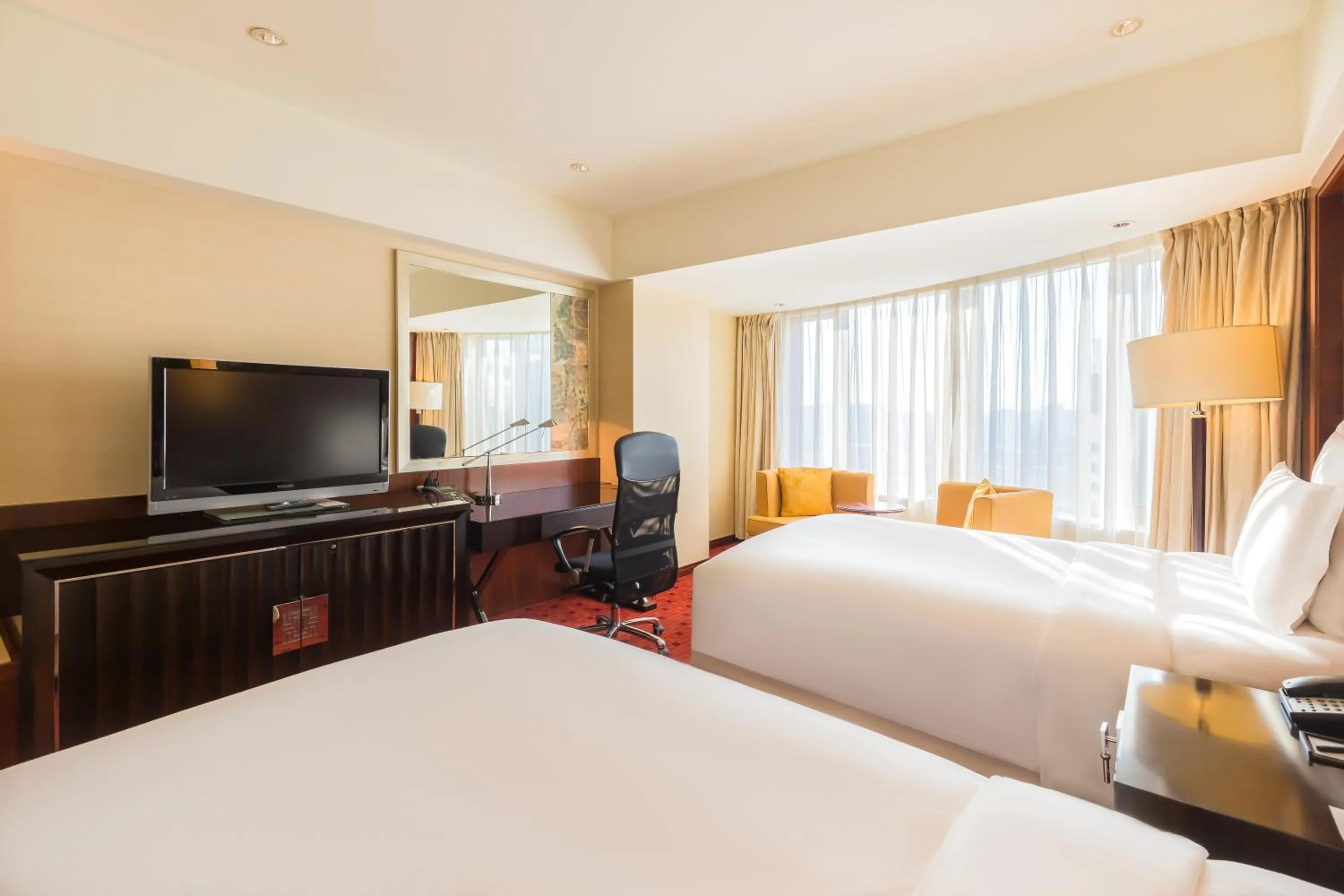 Photo of the whole room, Bed in Beijing Pudi Hotel