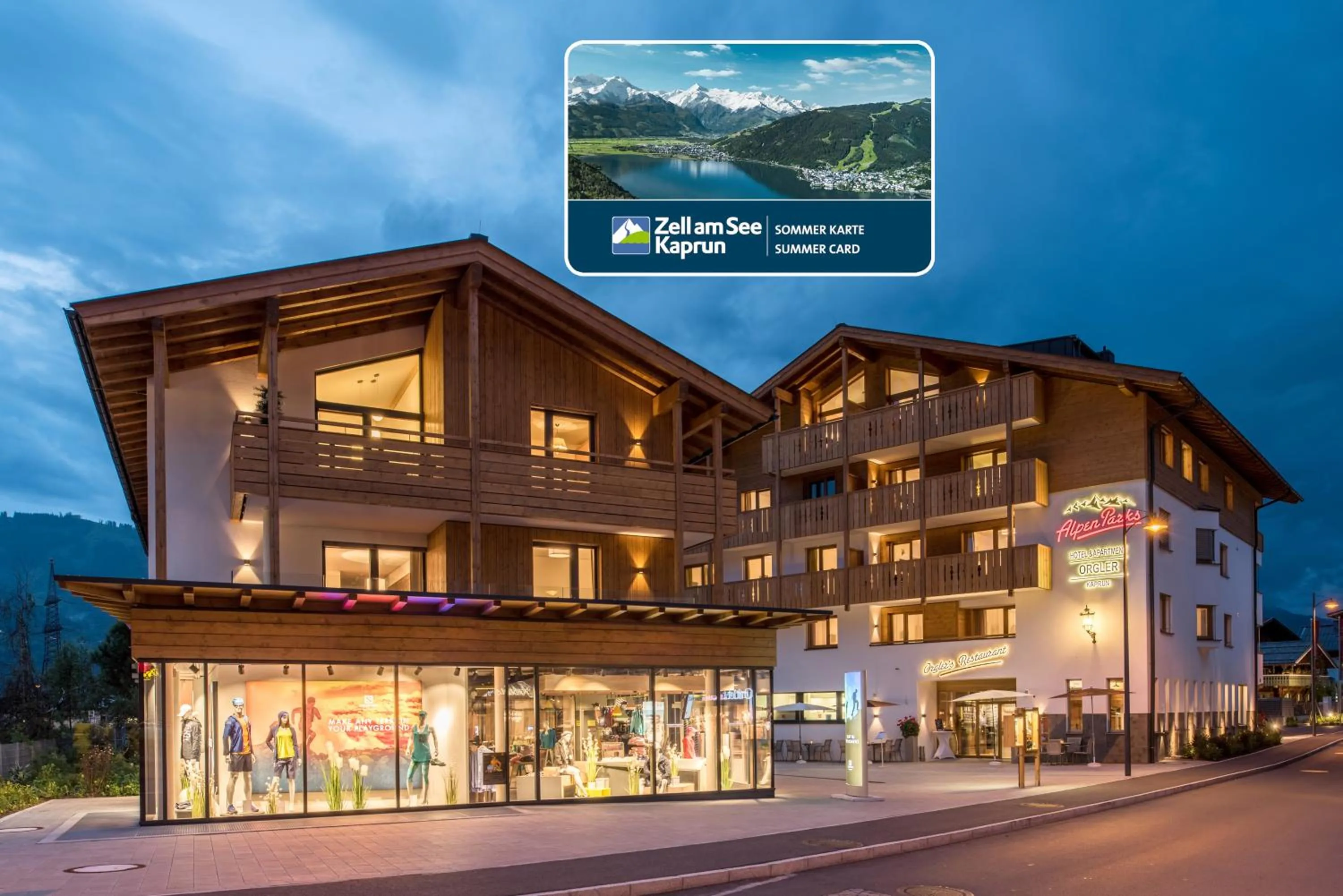 Property building in AlpenParks Hotel & Apartment Orgler Kaprun