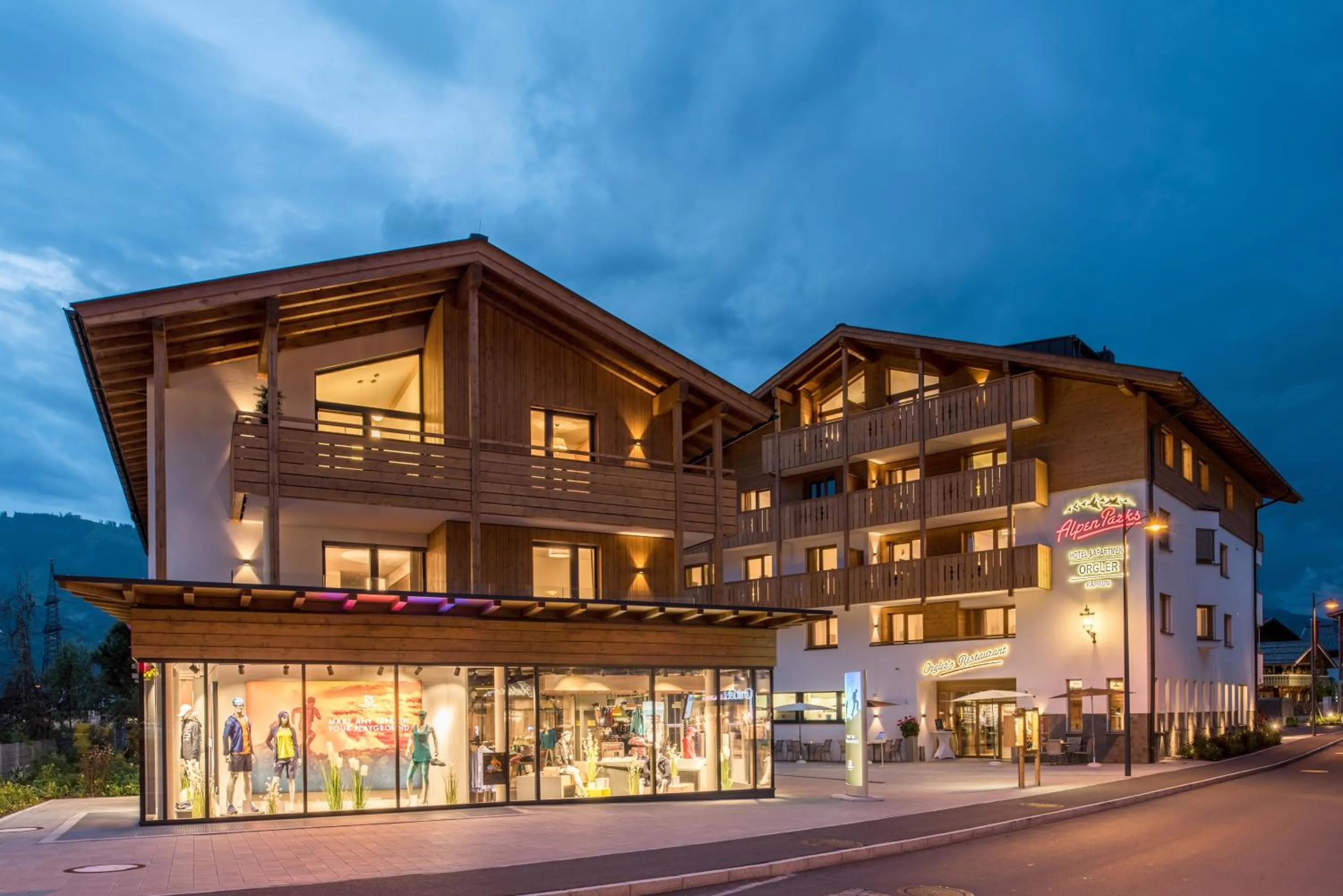 Property building in AlpenParks Hotel & Apartment Orgler Kaprun