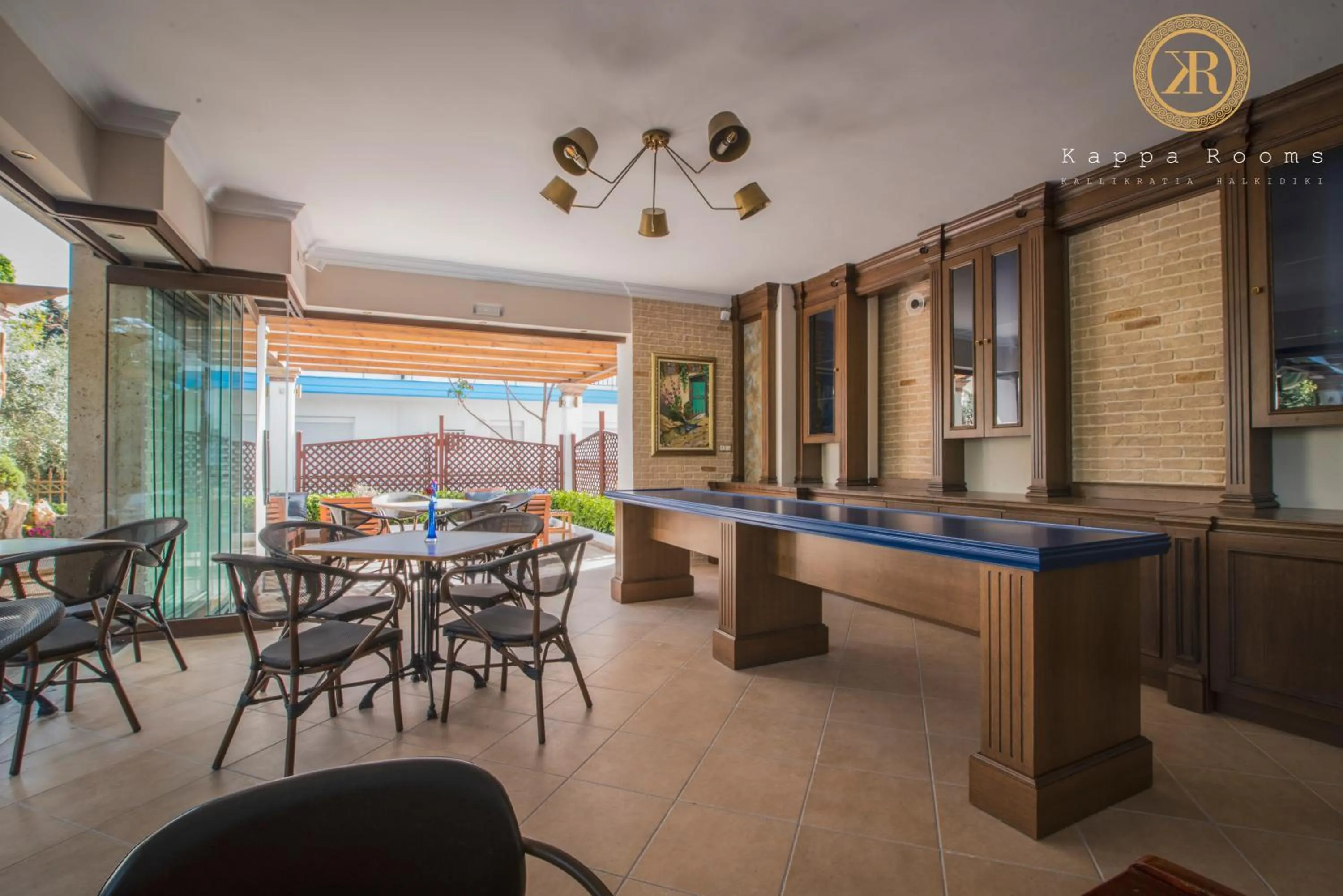 Lounge or bar in Kappa Rooms