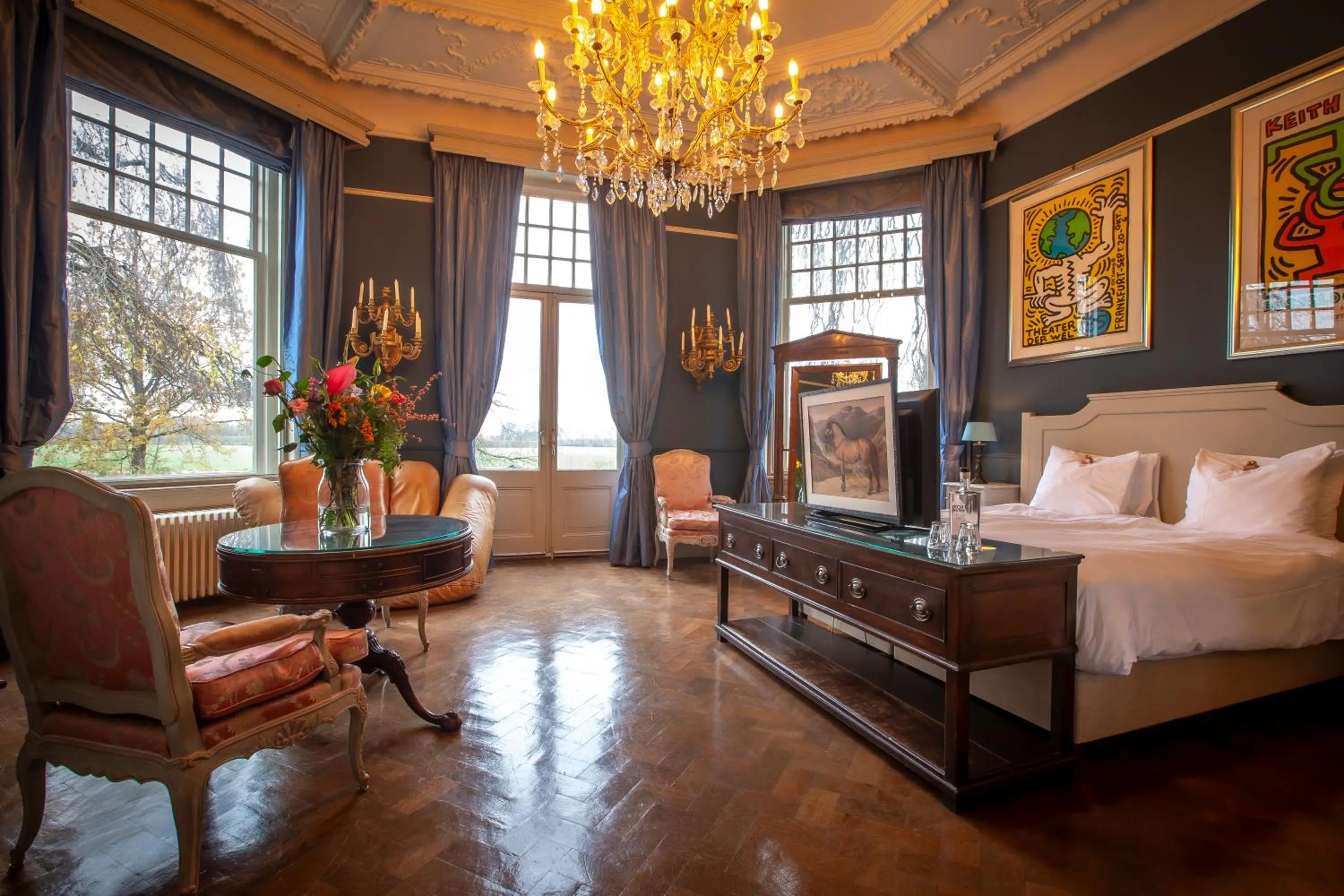 Bed in Logement aan de Vecht