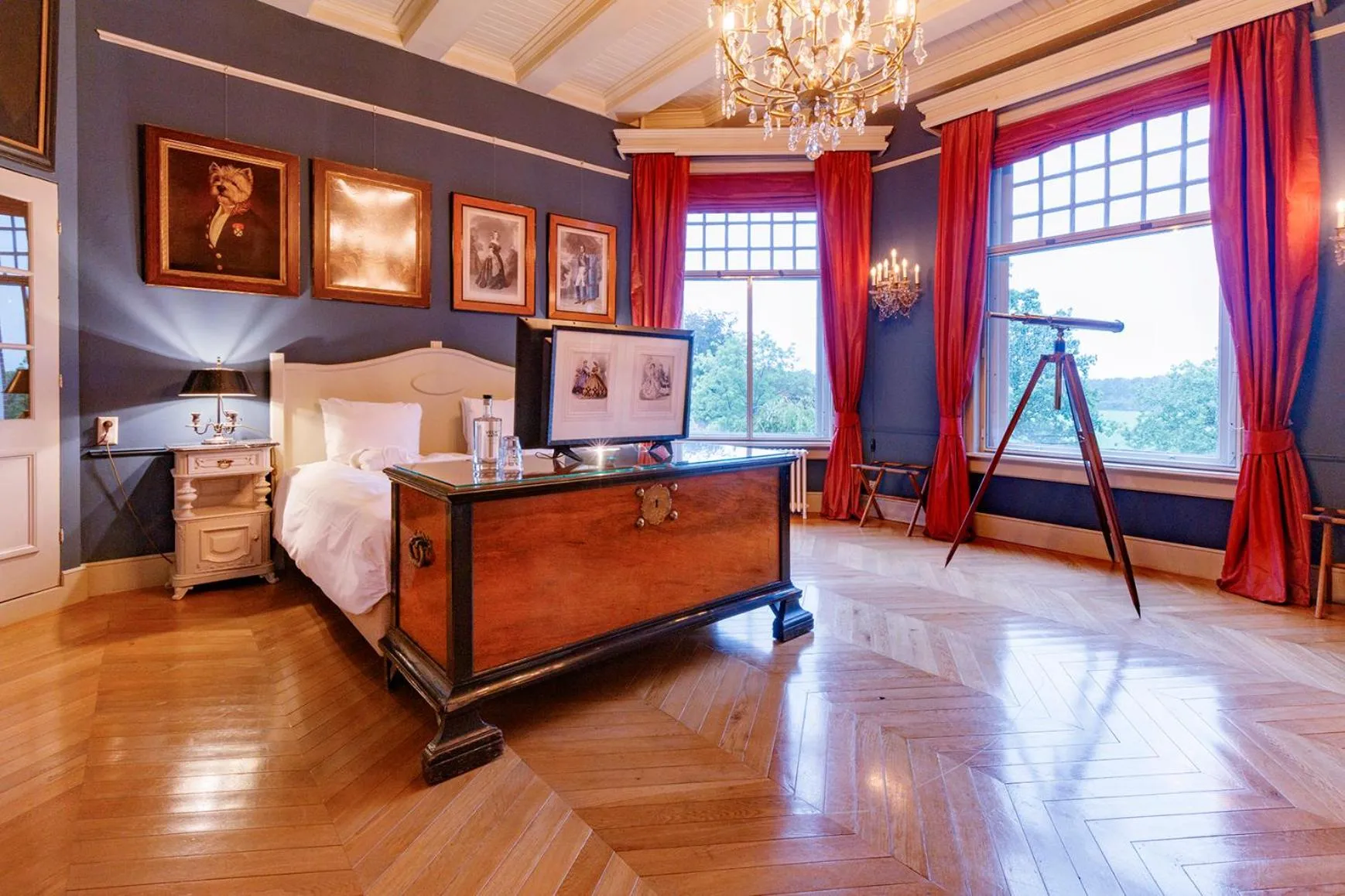 Bed in Logement aan de Vecht