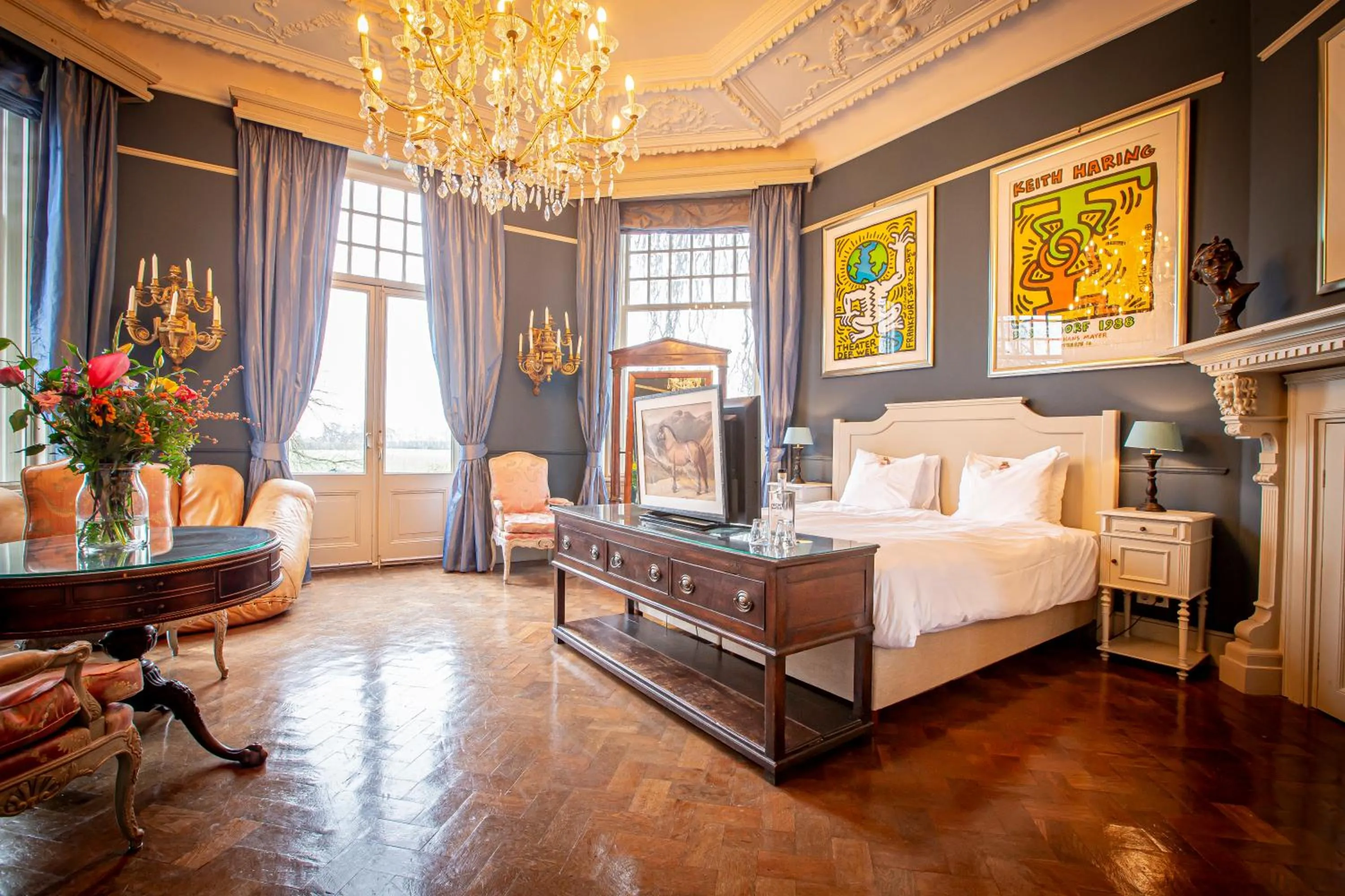 Bed in Logement aan de Vecht