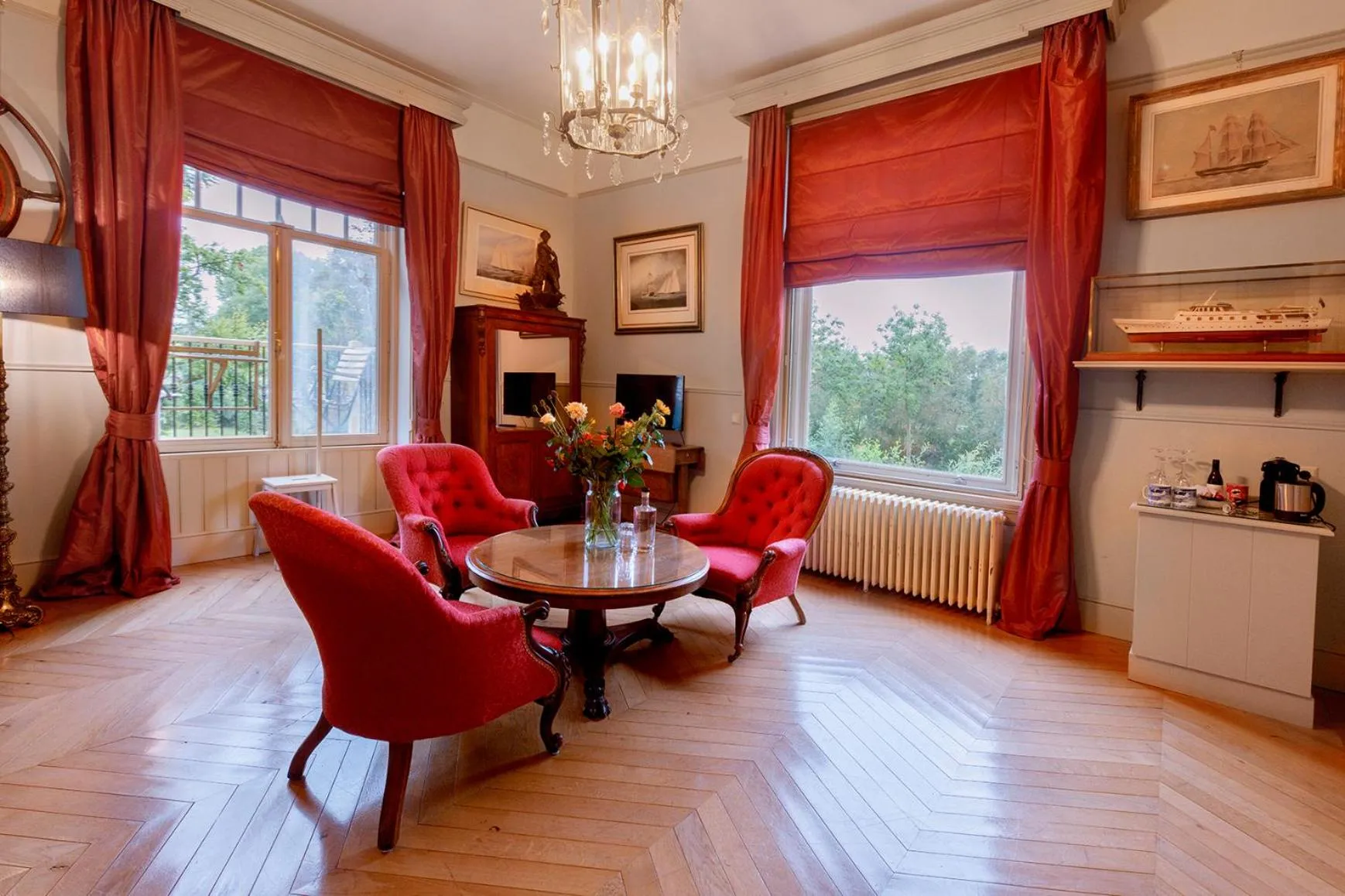 Seating area in Logement aan de Vecht