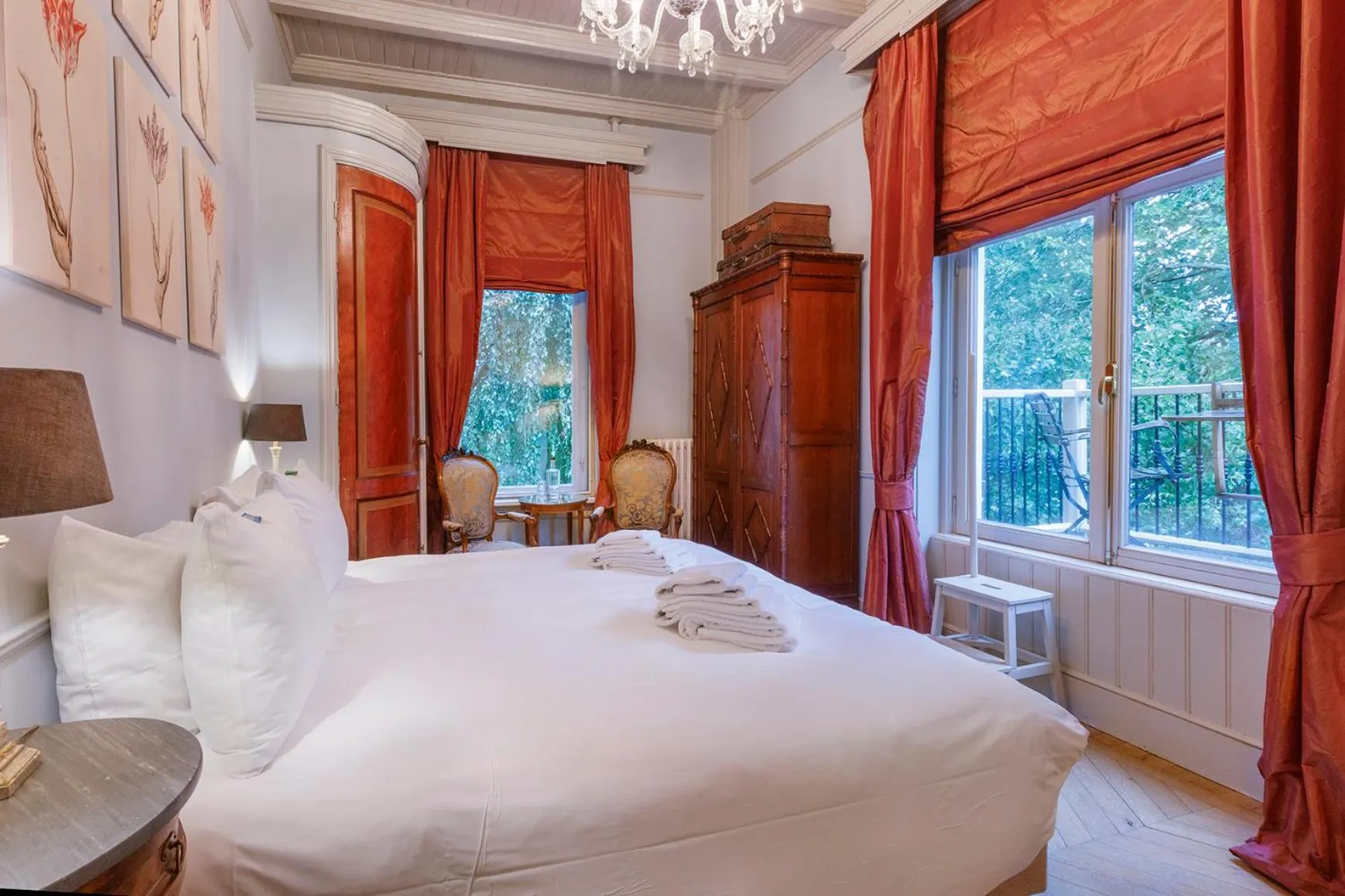 Bed in Logement aan de Vecht