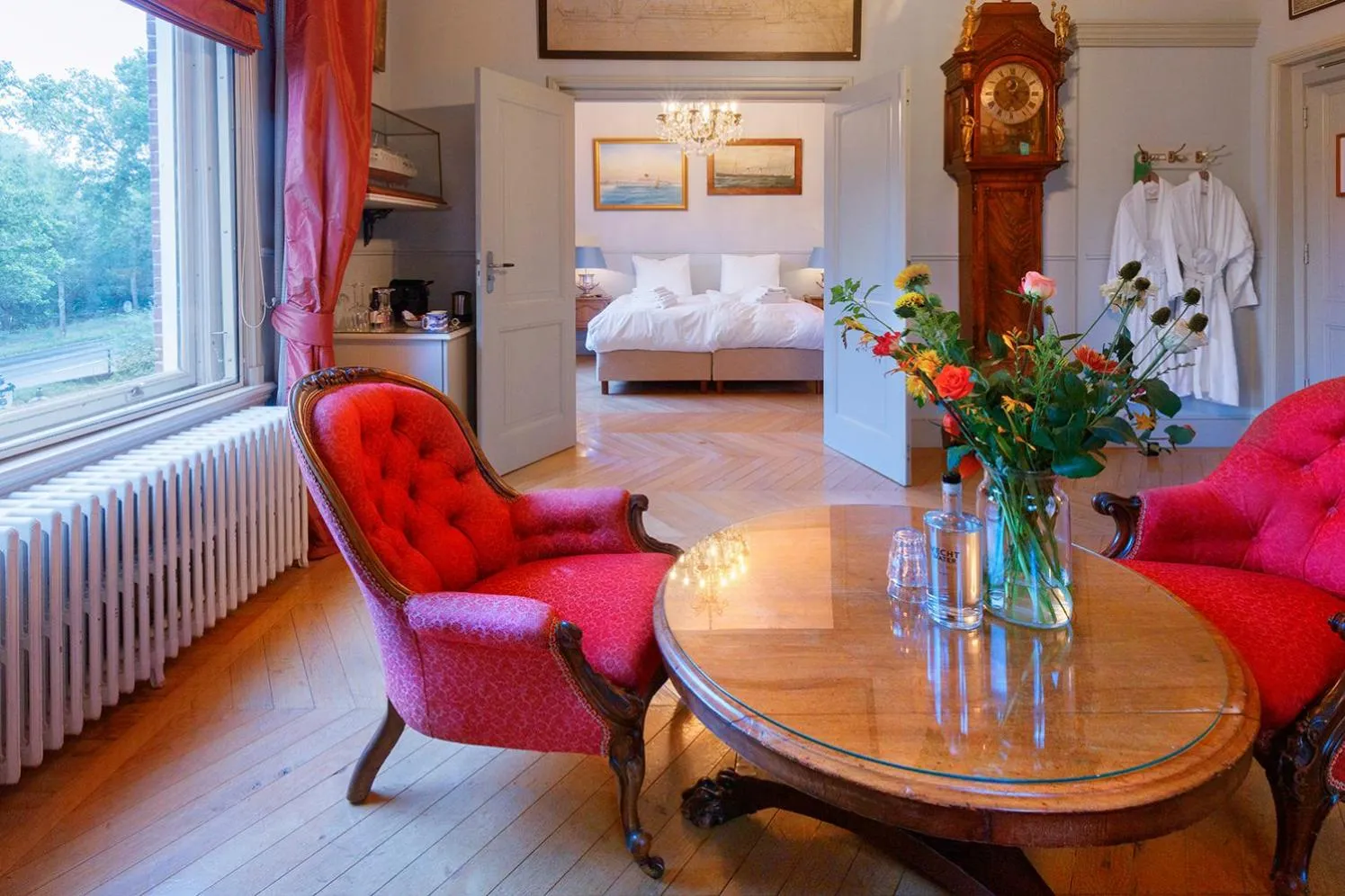 Bed in Logement aan de Vecht