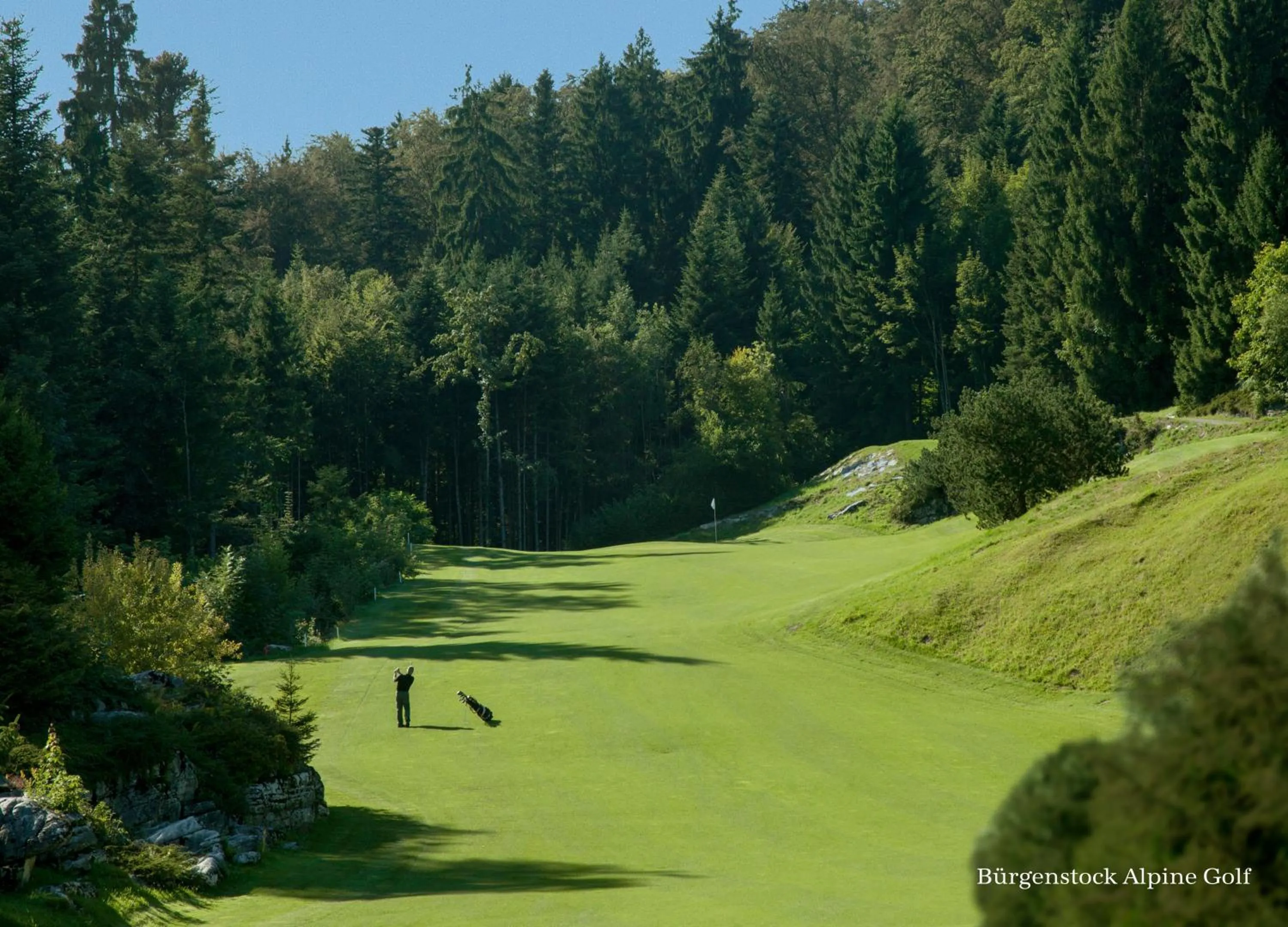 Golfcourse in Bürgenstock Hotel & Alpine Spa