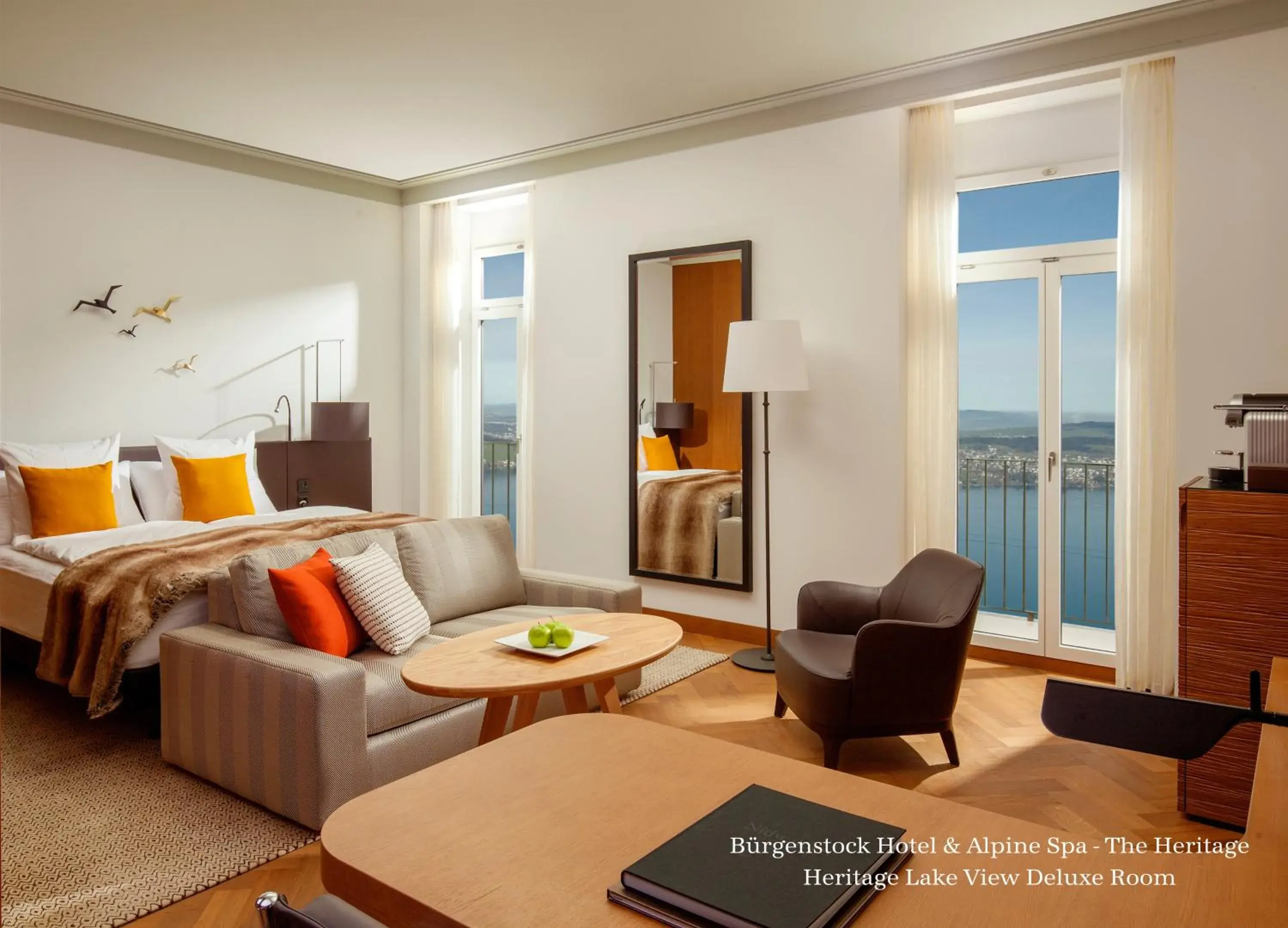 Heritage Lake View Deluxe in Bürgenstock Hotel & Alpine Spa Heritage Lake View Deluxe in Bürgenstock Hotel & Alpine Spa