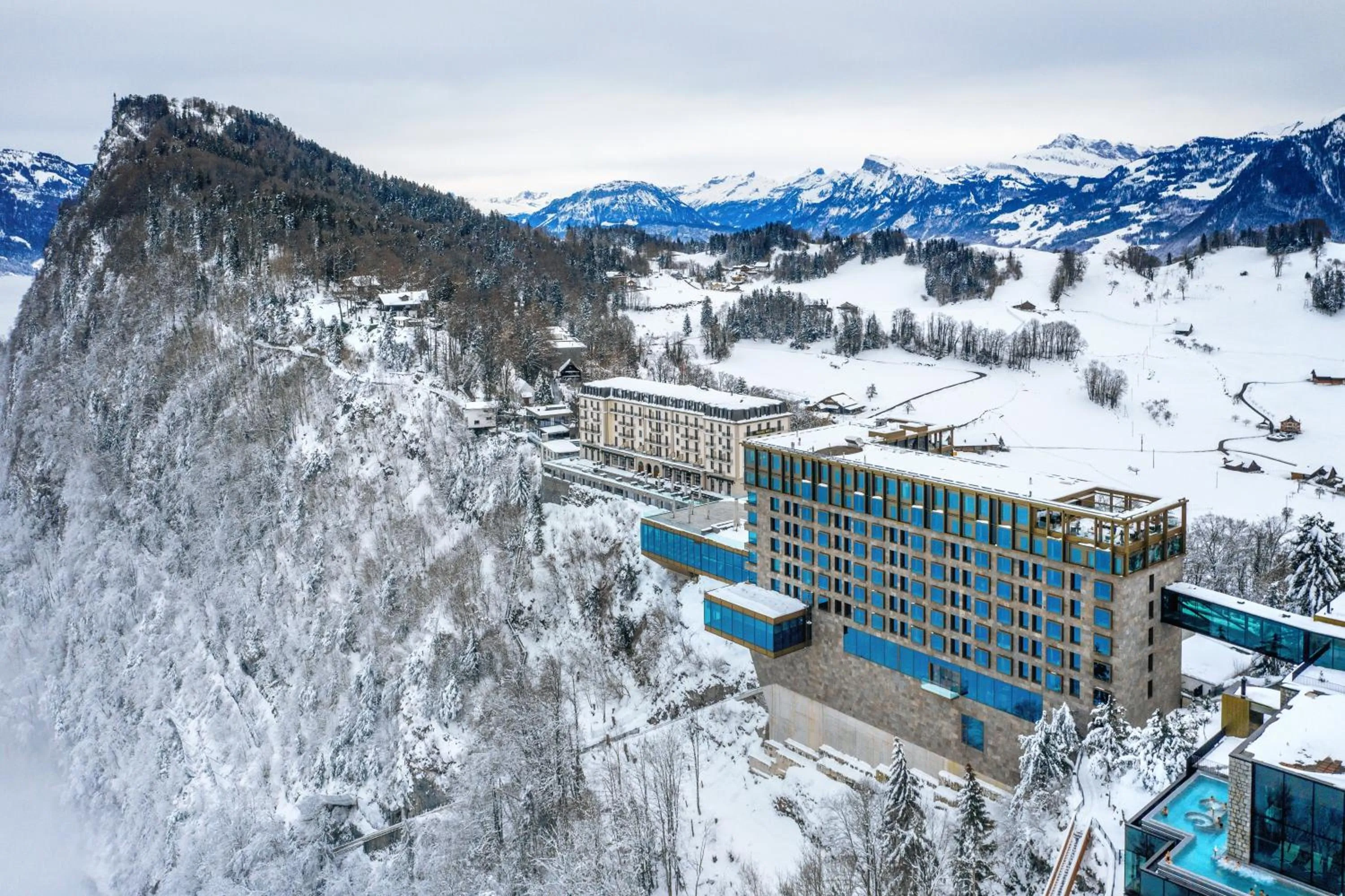 Property building in Bürgenstock Hotel & Alpine Spa