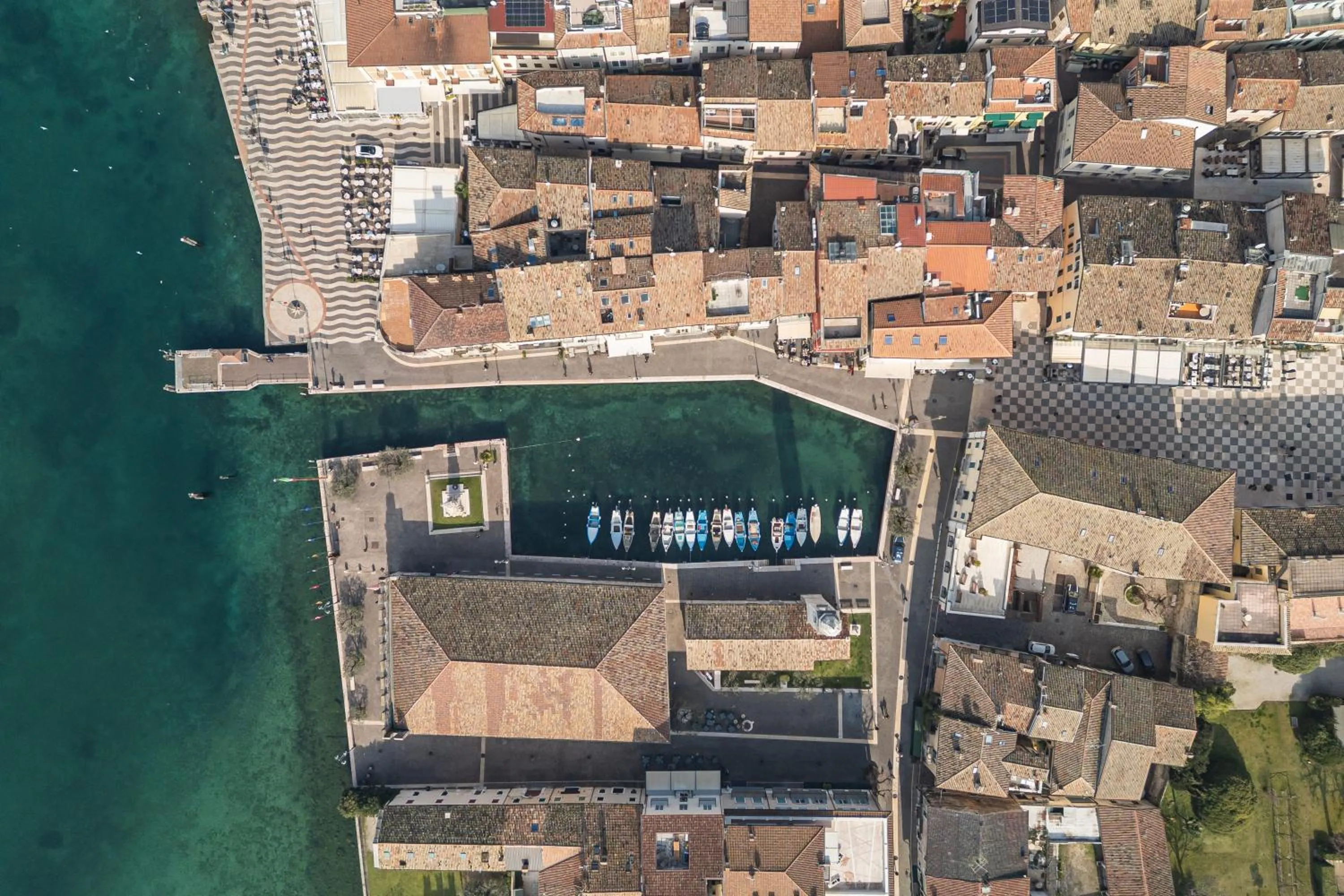 Bird's eye view in Hotel alla Grotta