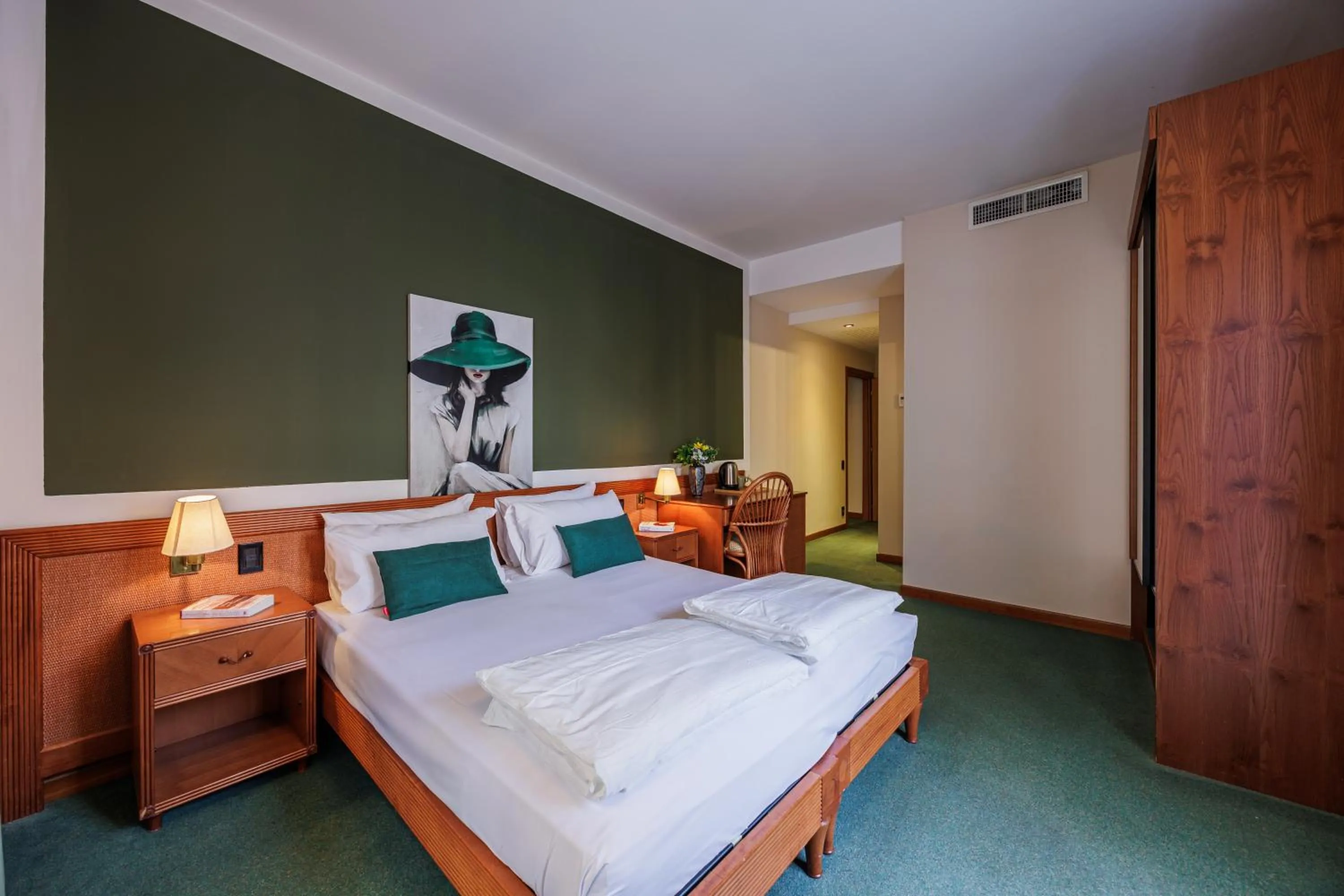 Bed in Hotel alla Grotta