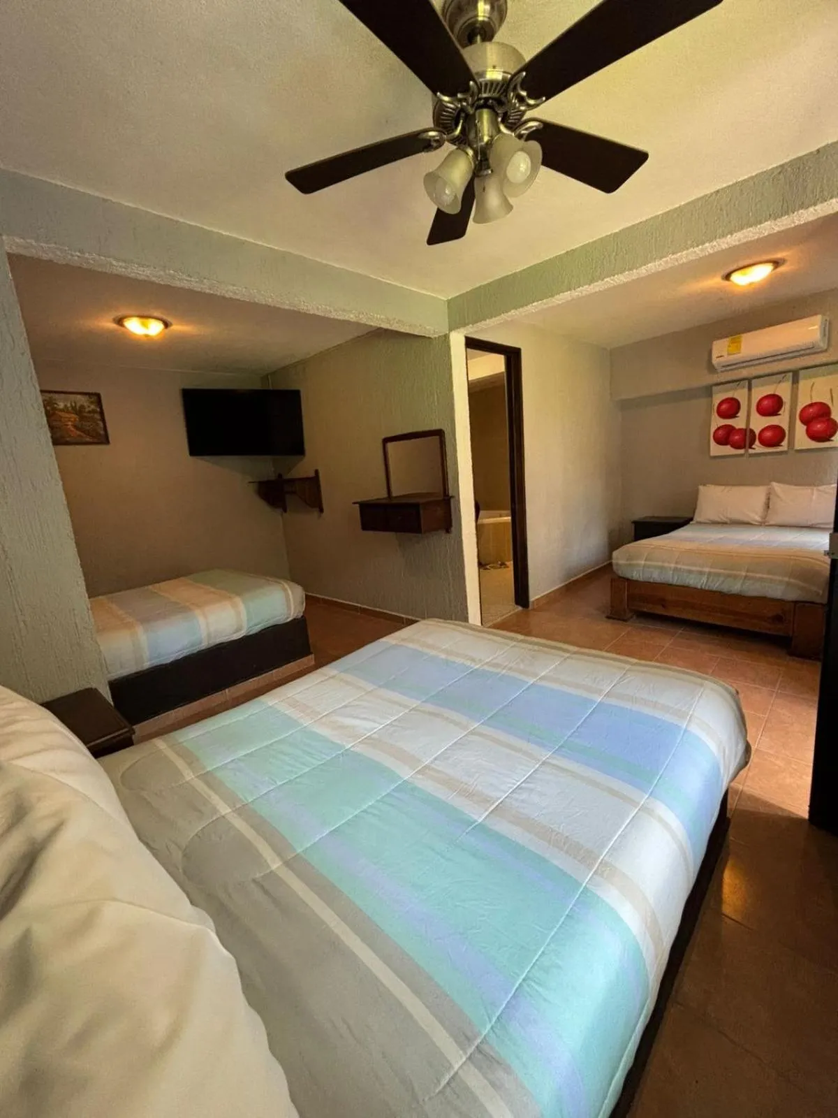 Bed in Hotel Real Campestre Tepetoci