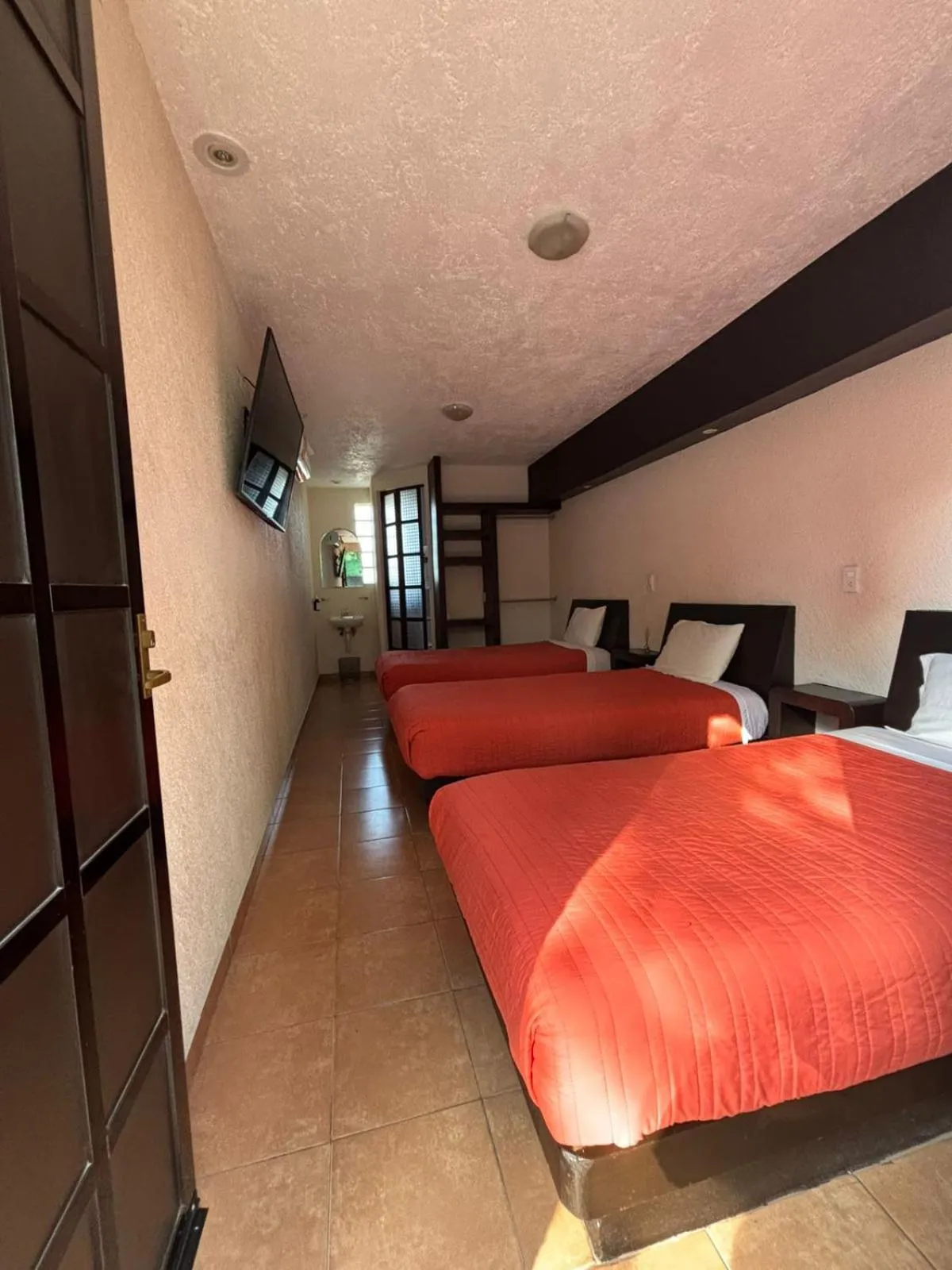 Bed in Hotel Real Campestre Tepetoci