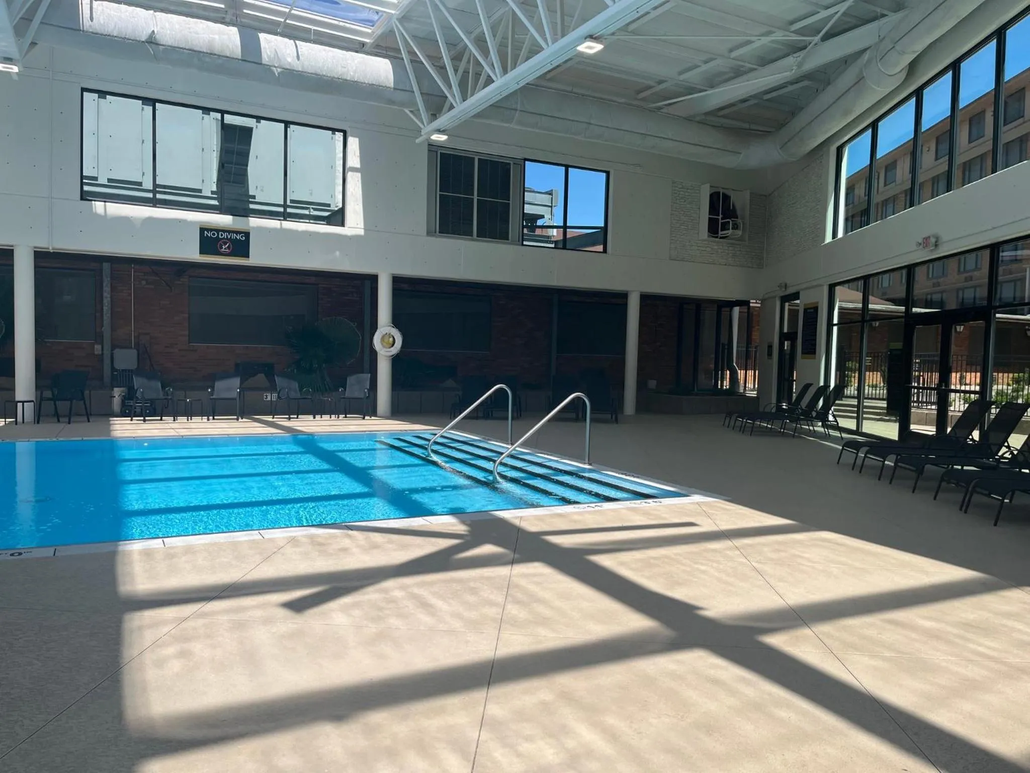 Swimming pool in Crowne Plaza Louisville Airport Expo Ctr by IHG