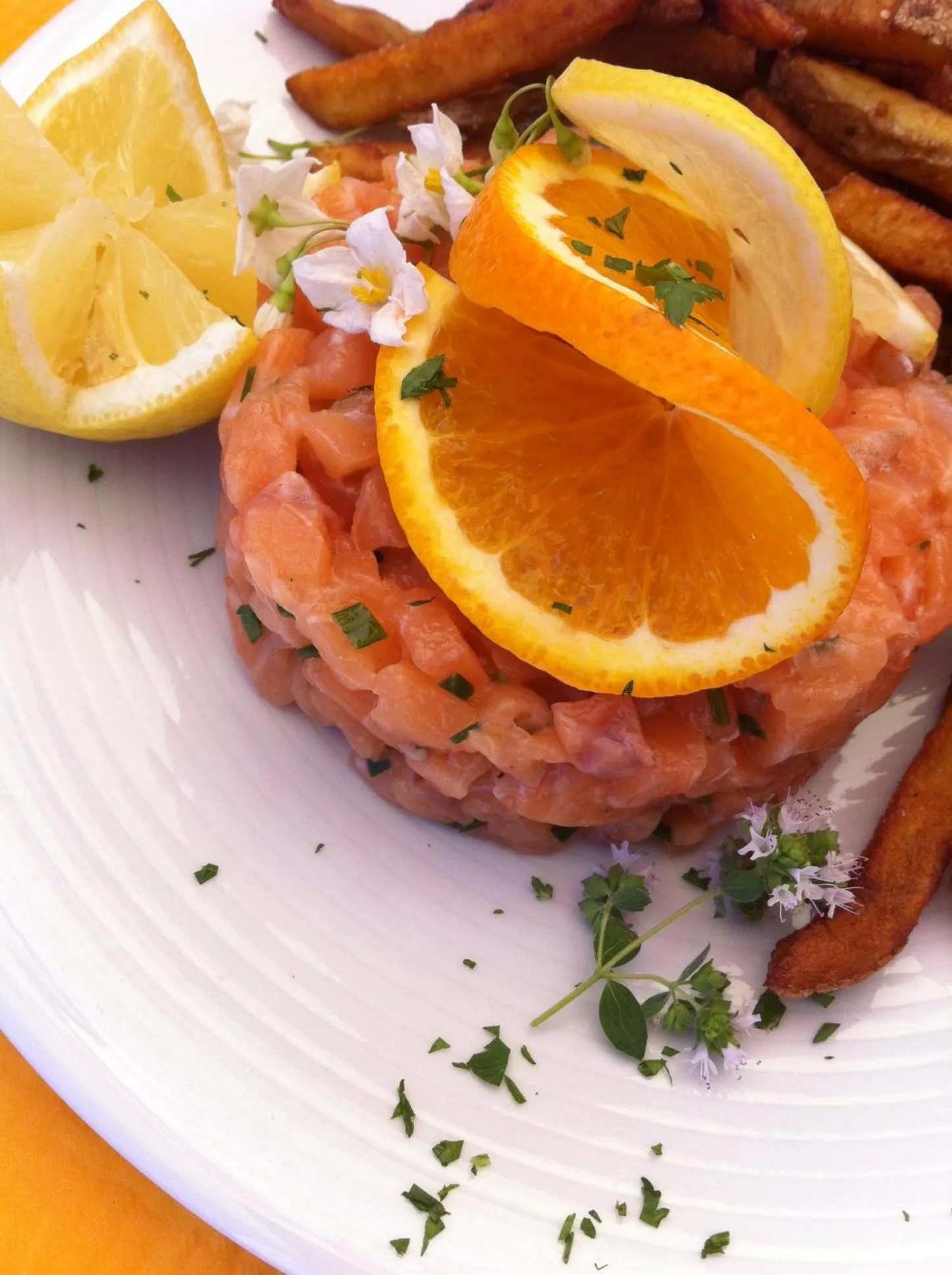 Restaurant/places to eat in Logis Hôtel- Hôtel Restaurant Le Rialto