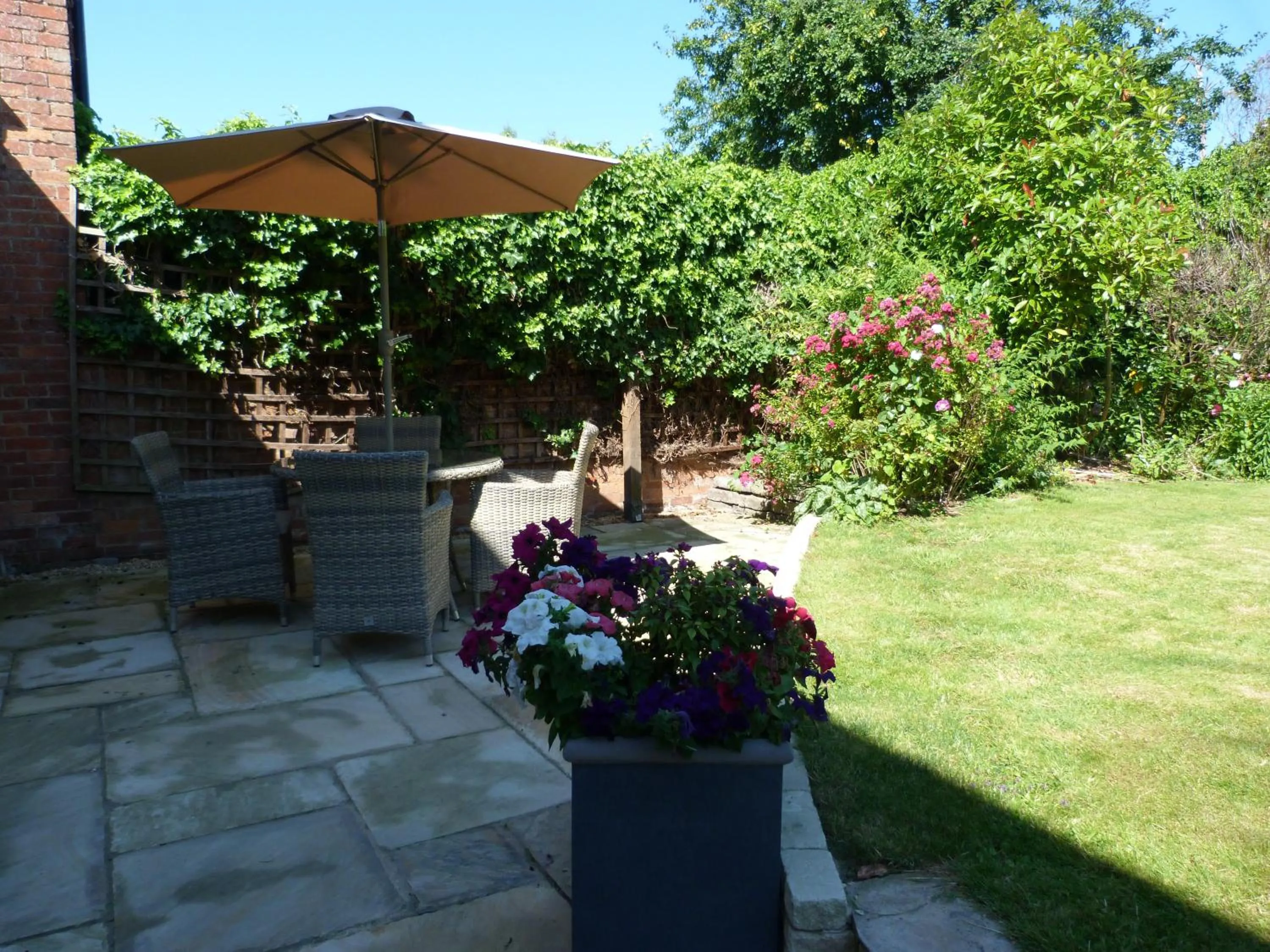 Garden in The Old Rectory B&B