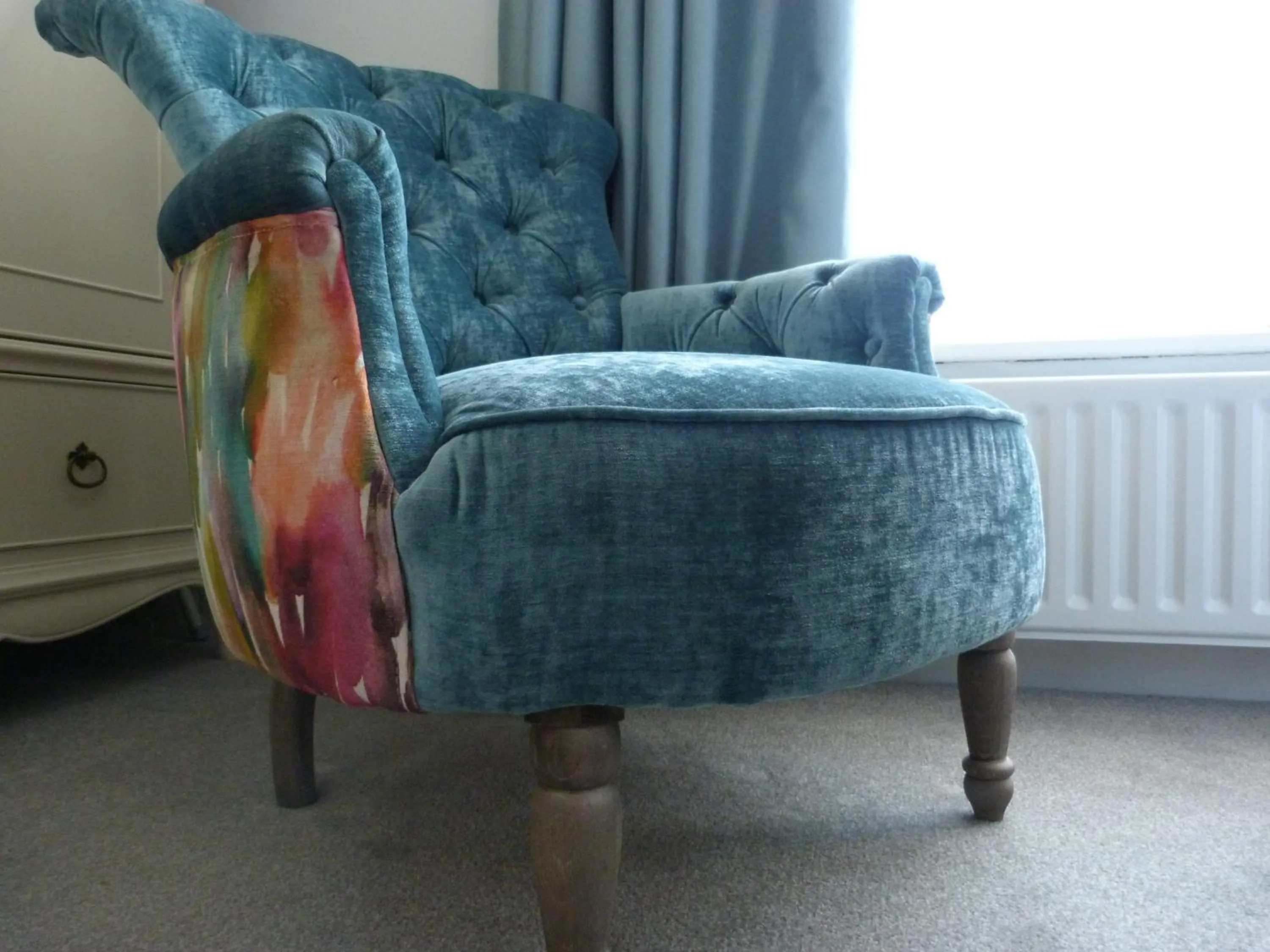 Seating area in The Old Rectory B&B