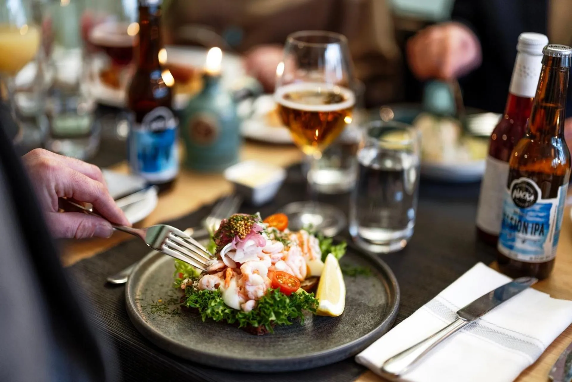 Food in Långholmen Hotell