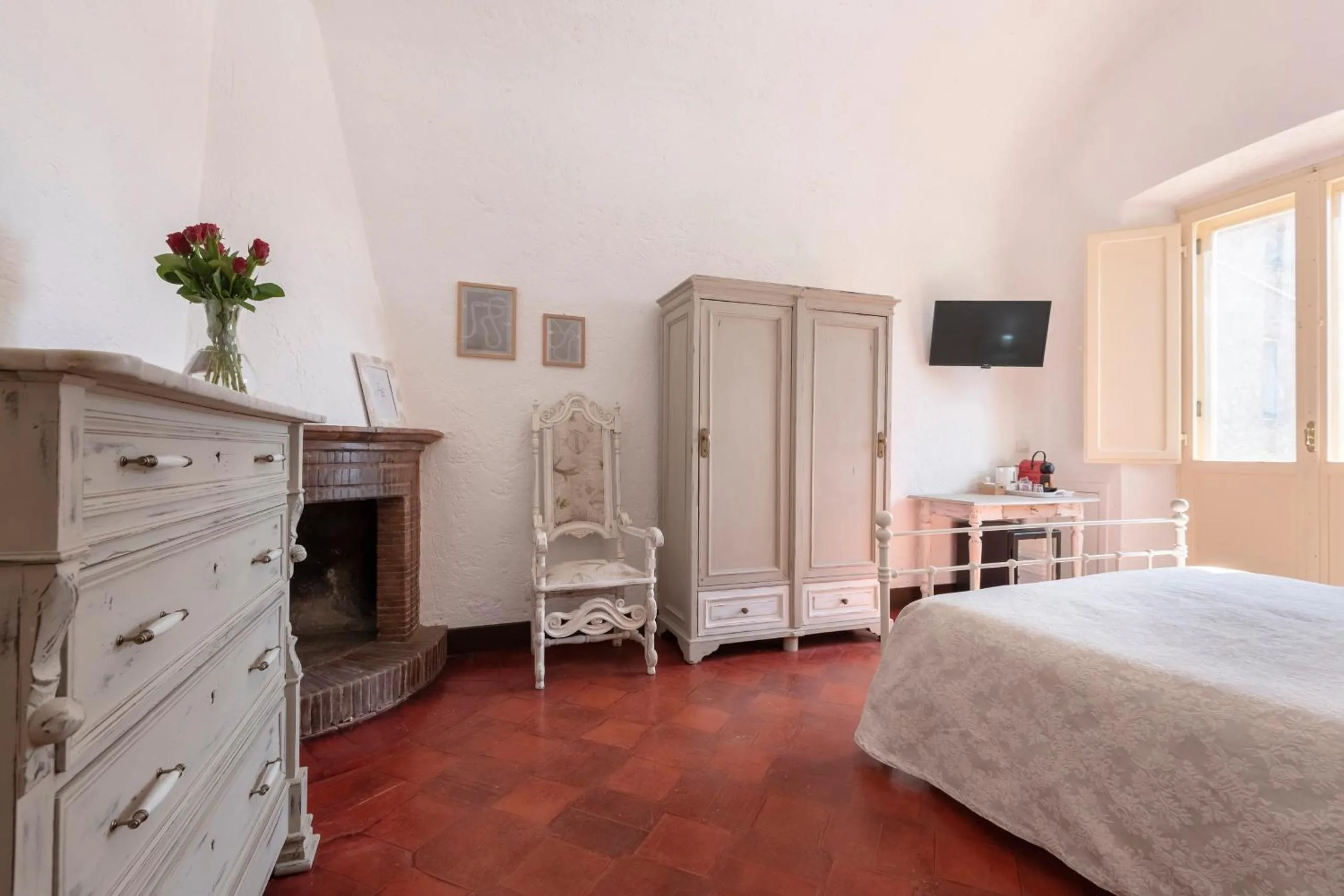 Photo of the whole room, Bed in Fattoria Pian Di Rocca