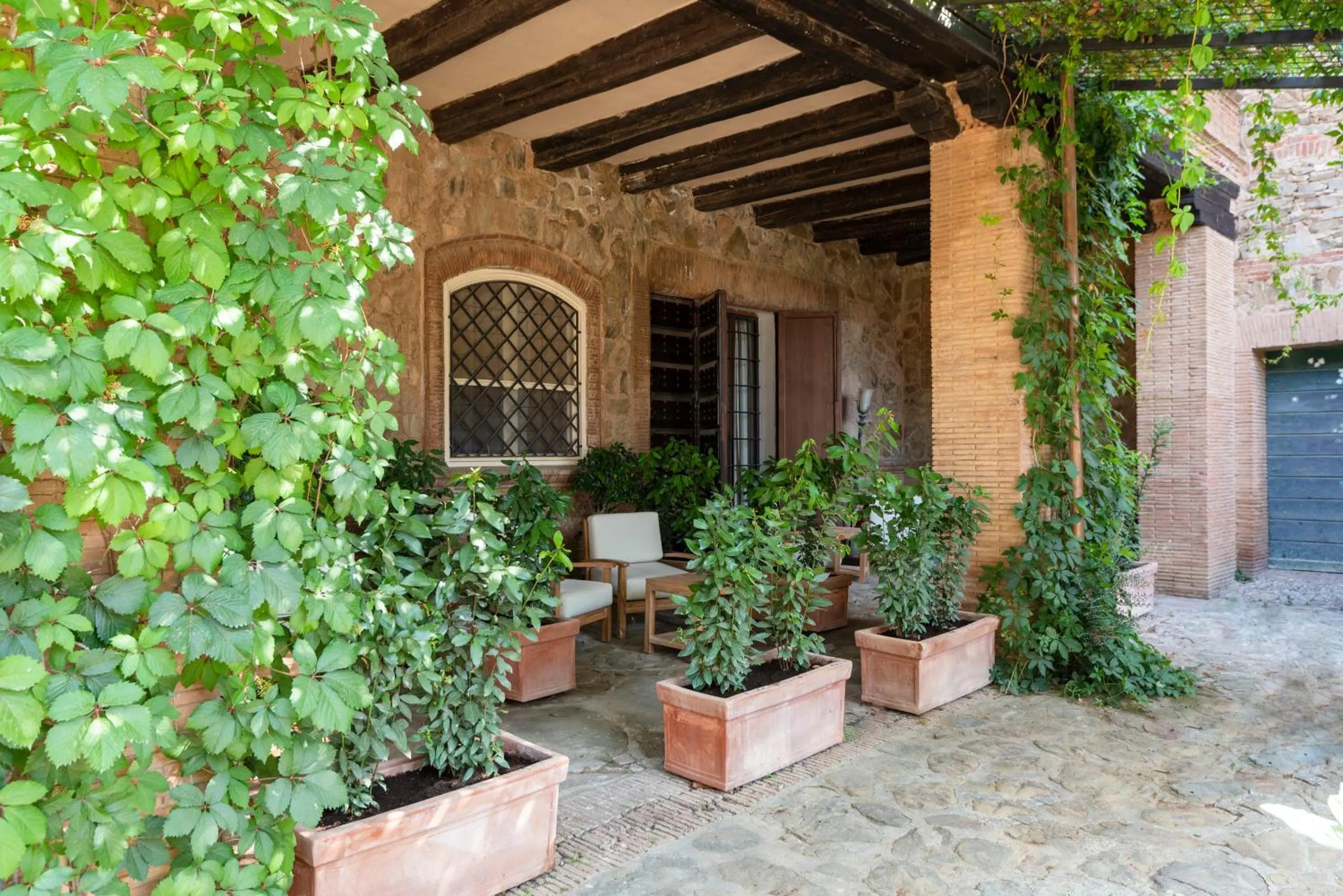 Patio in Fattoria Pian Di Rocca