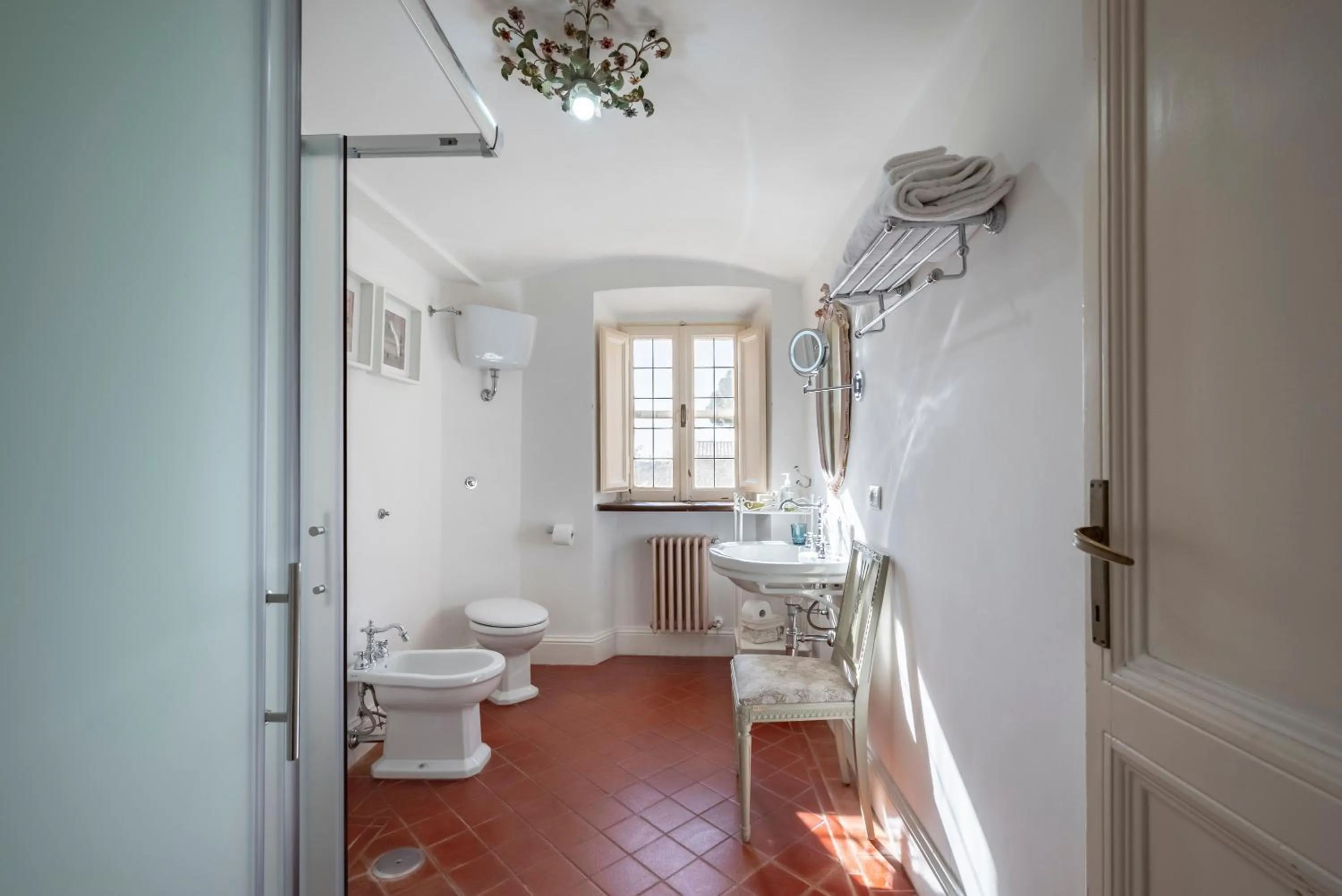 Toilet in Fattoria Pian Di Rocca