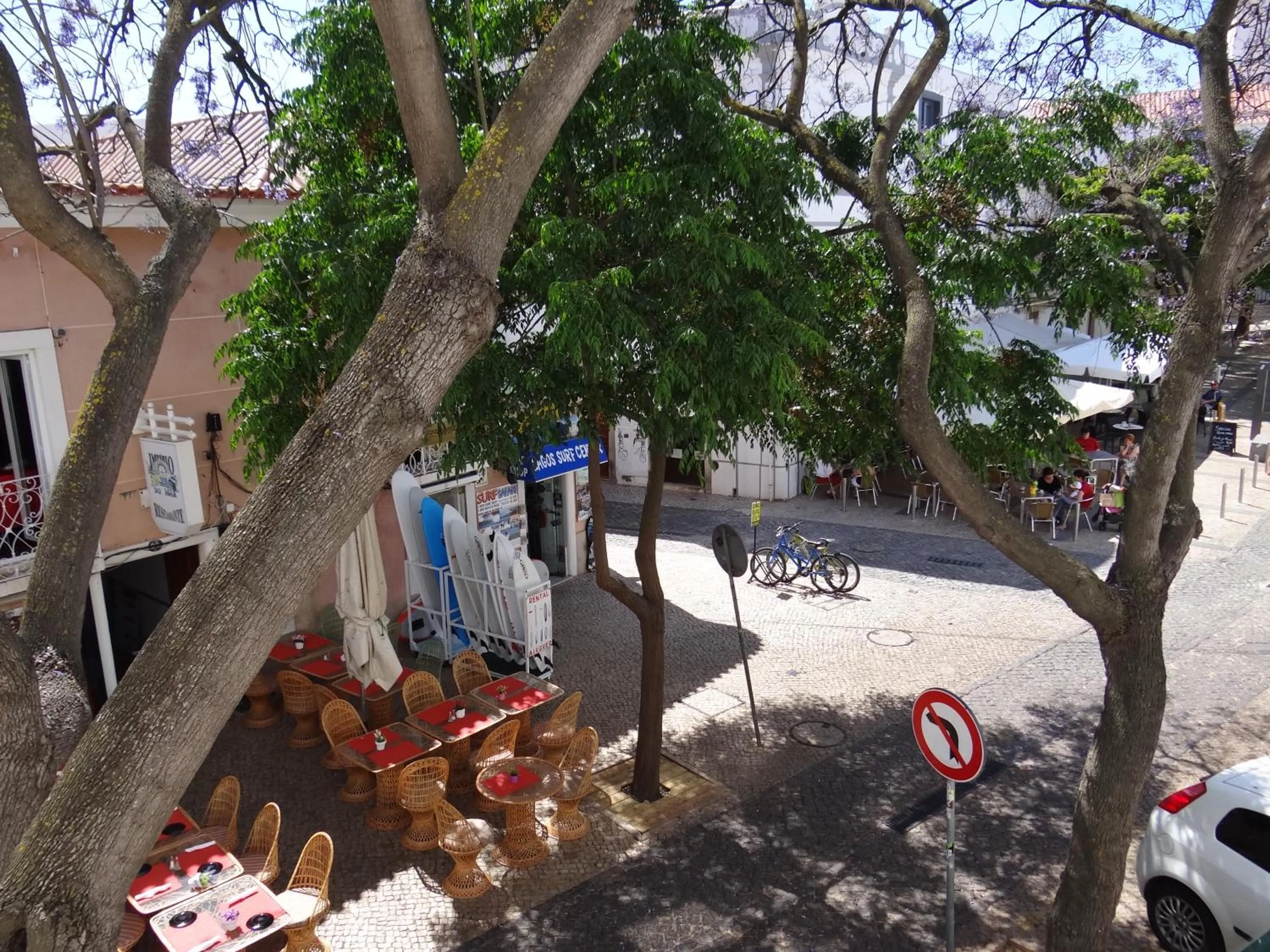 Street view in The Salty Lodge