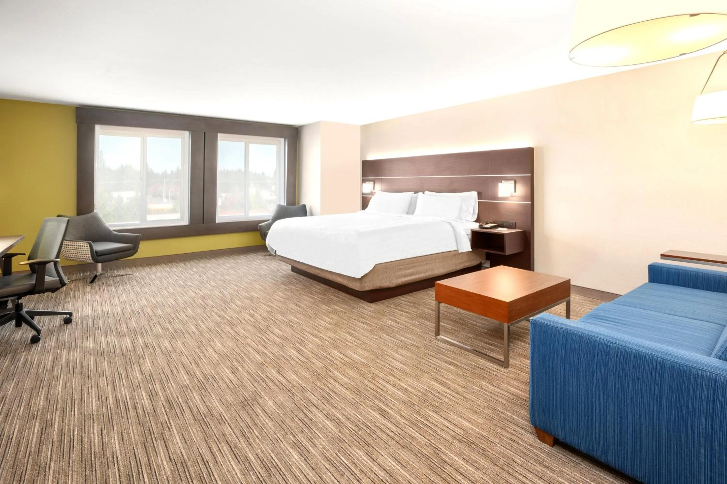 Bedroom, Bed in Holiday Inn Express Hotel & Suites Marysville by IHG