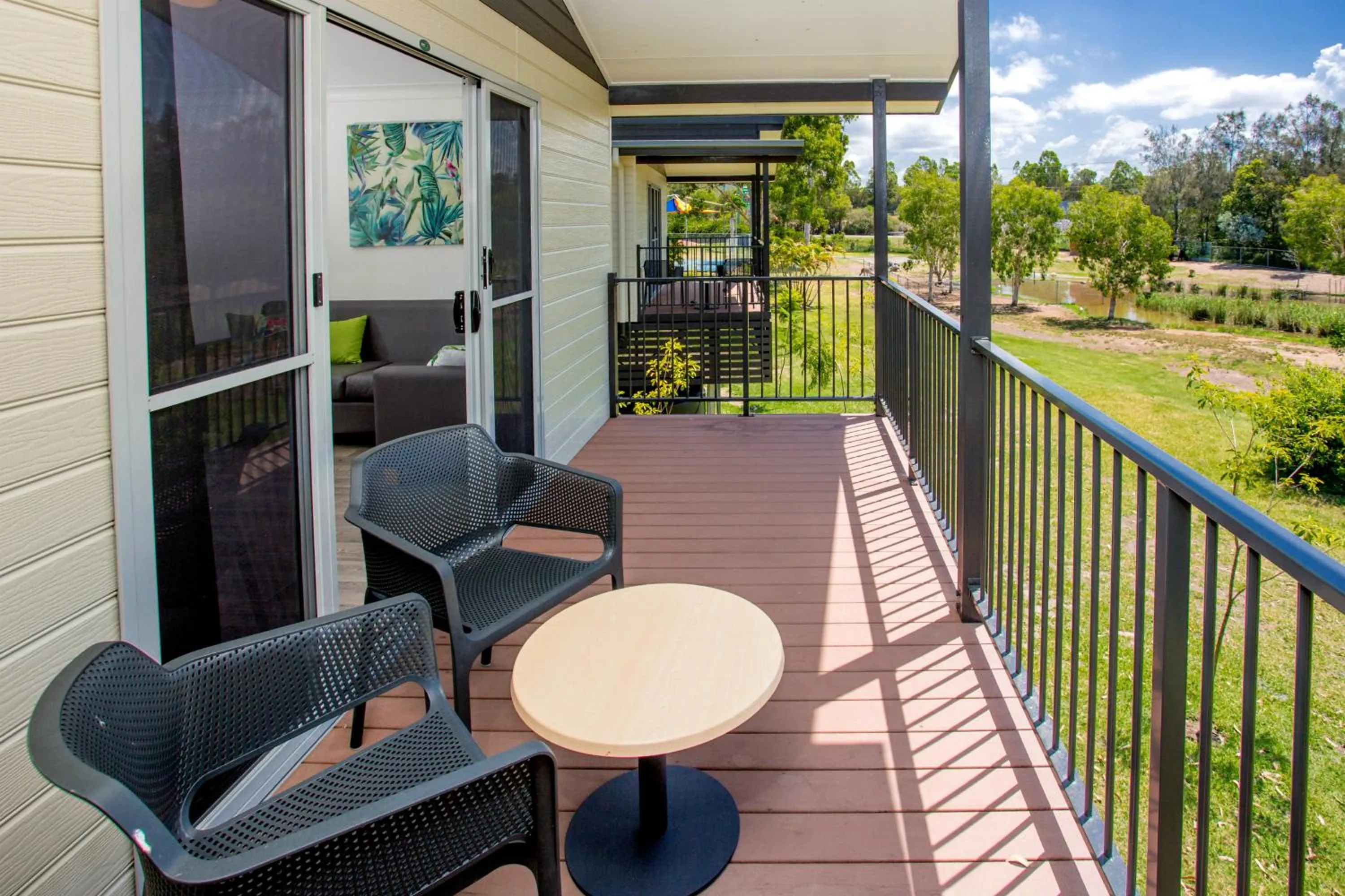 Balcony/Terrace in BIG4 Gold Coast Holiday Park