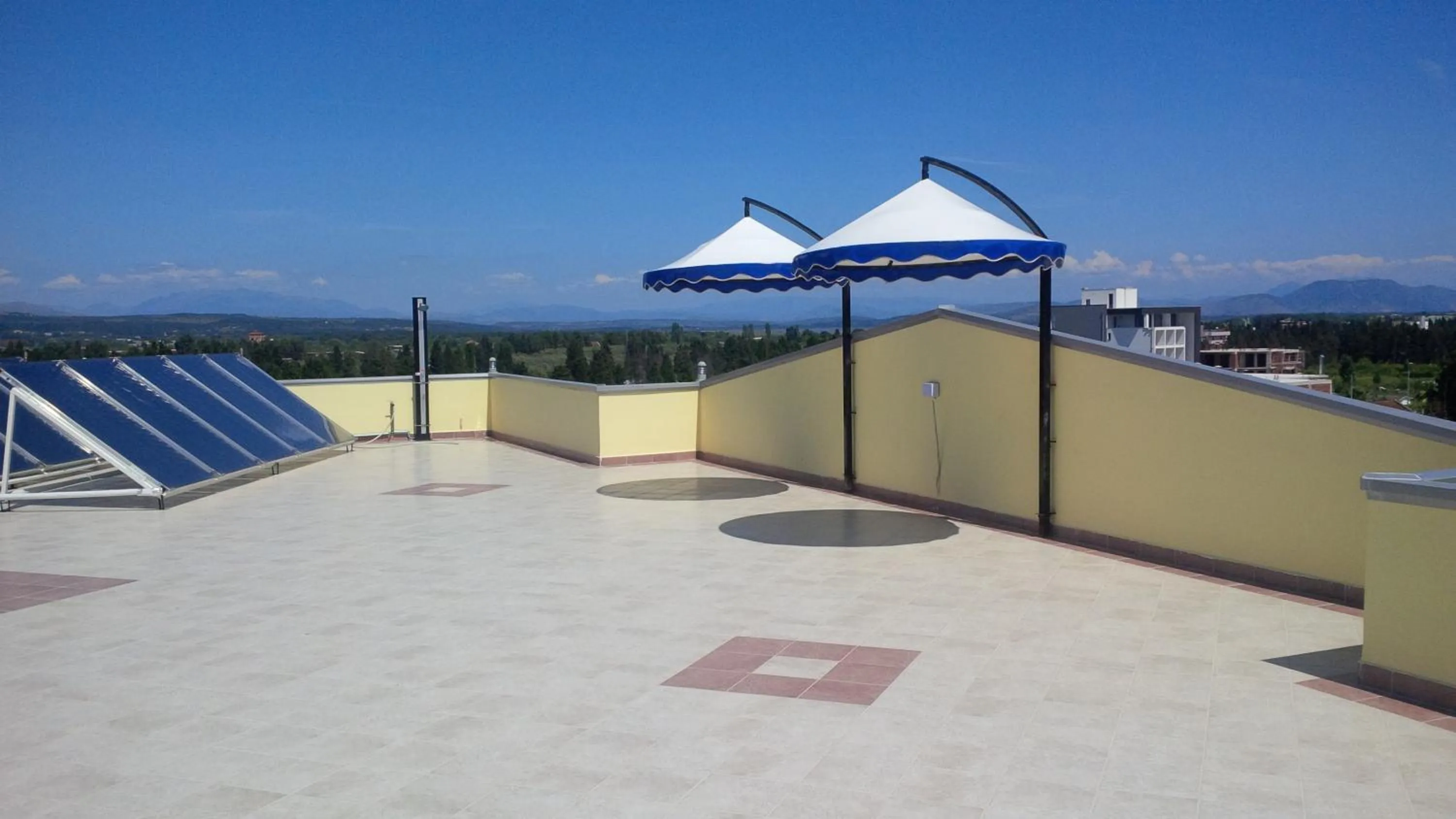 Balcony/Terrace in Spa Hotel Montefila