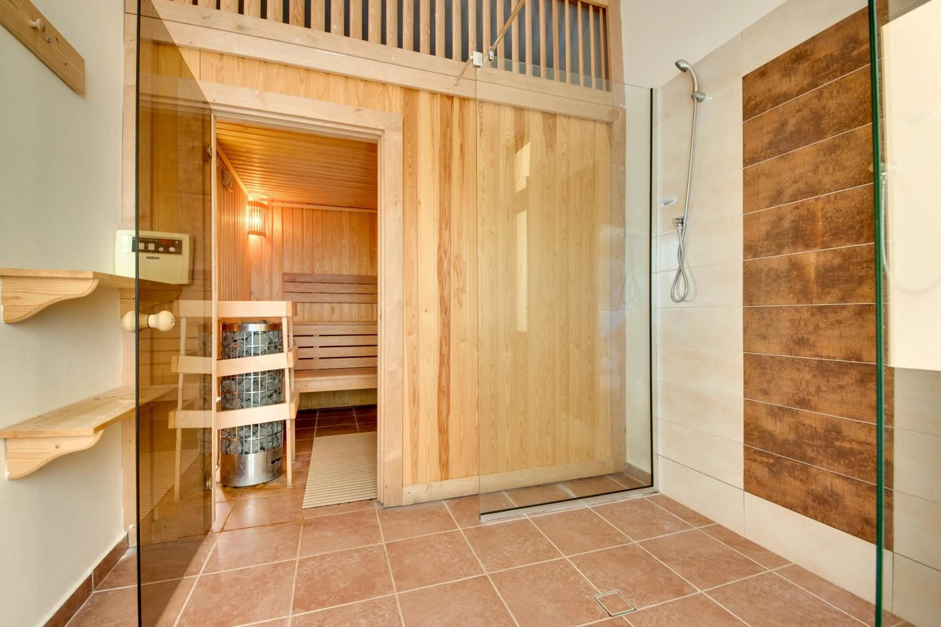 Sauna in Spa Hotel Montefila