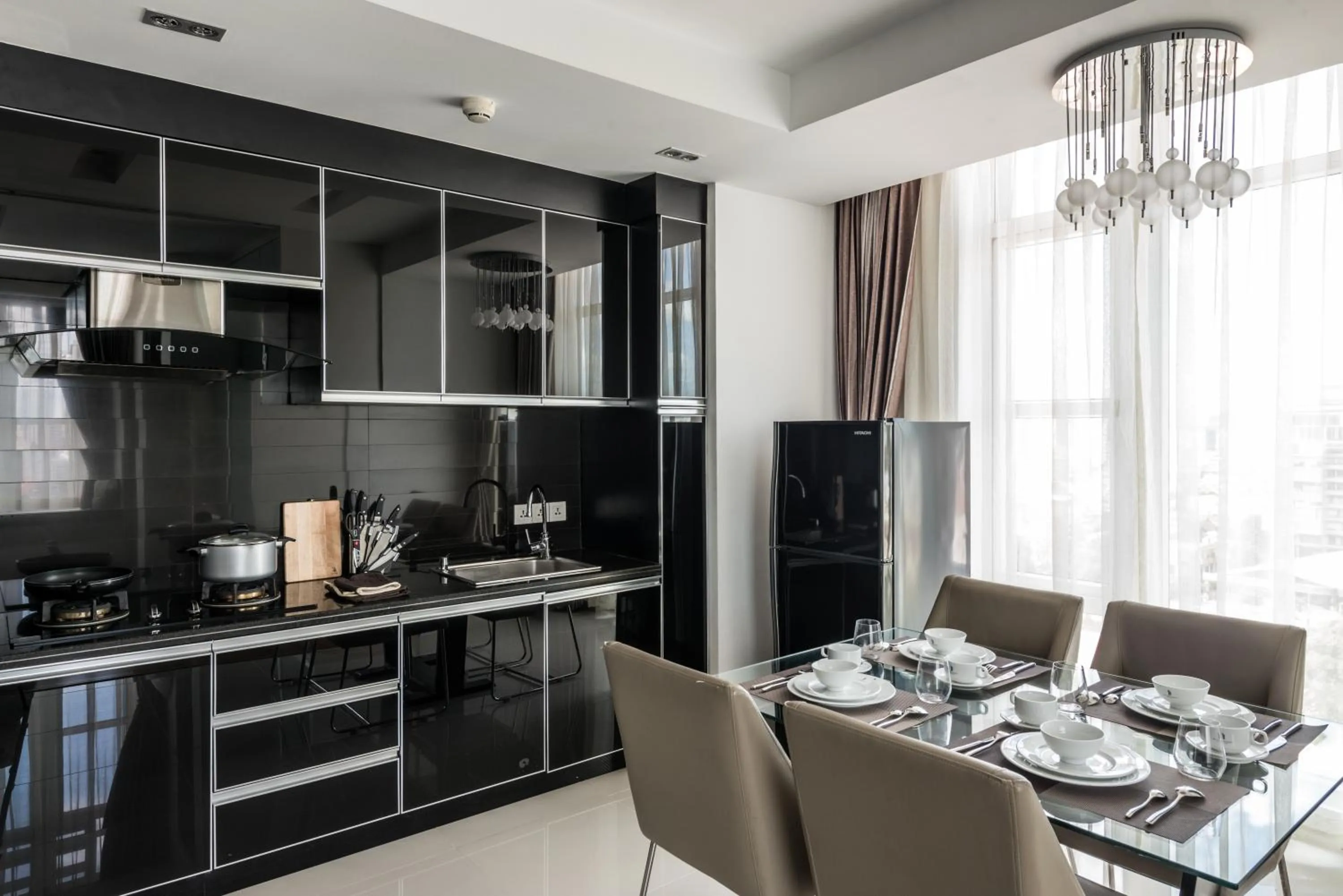 Living room in Naki Suites @ Silvertown