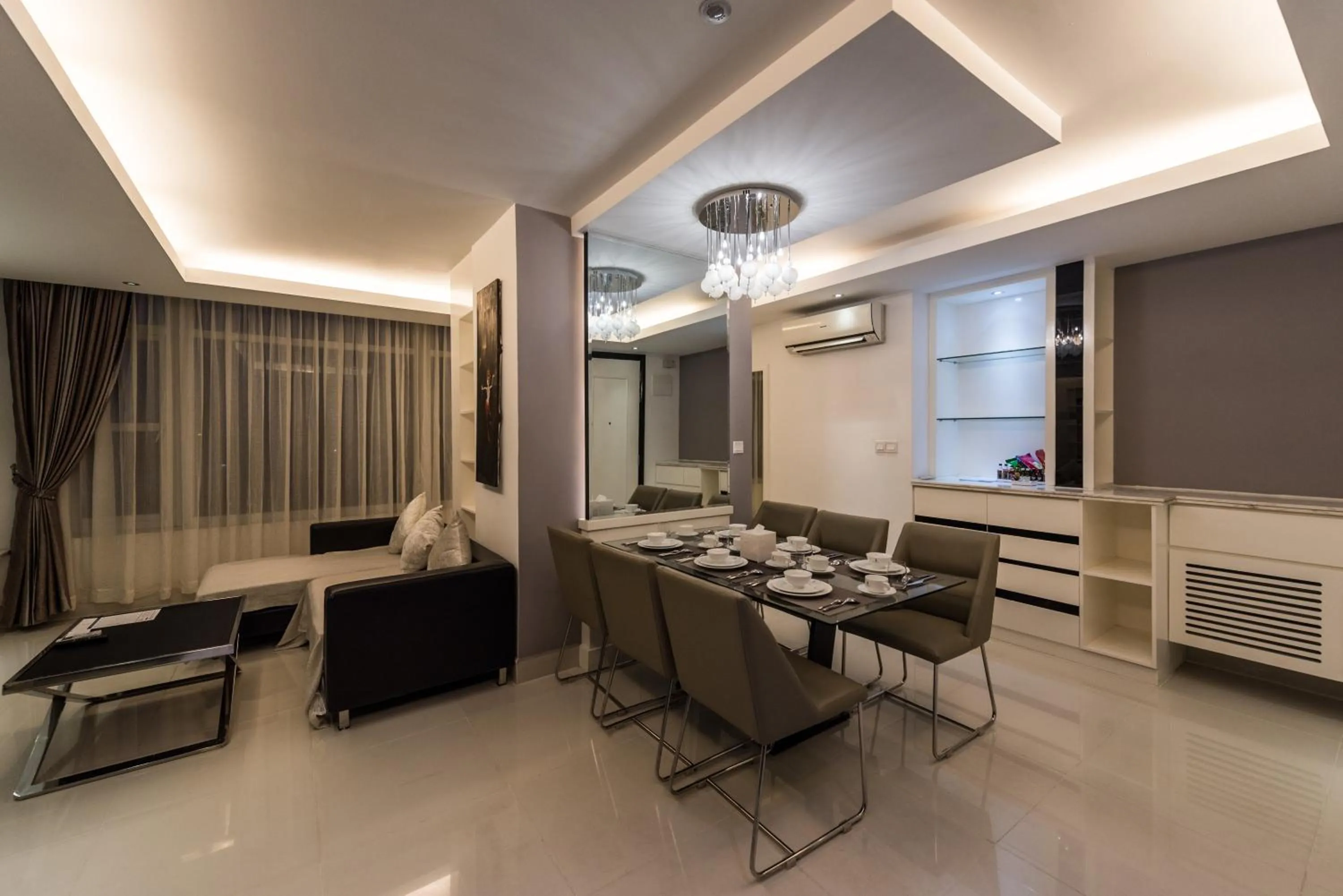 Living room in Naki Suites @ Silvertown