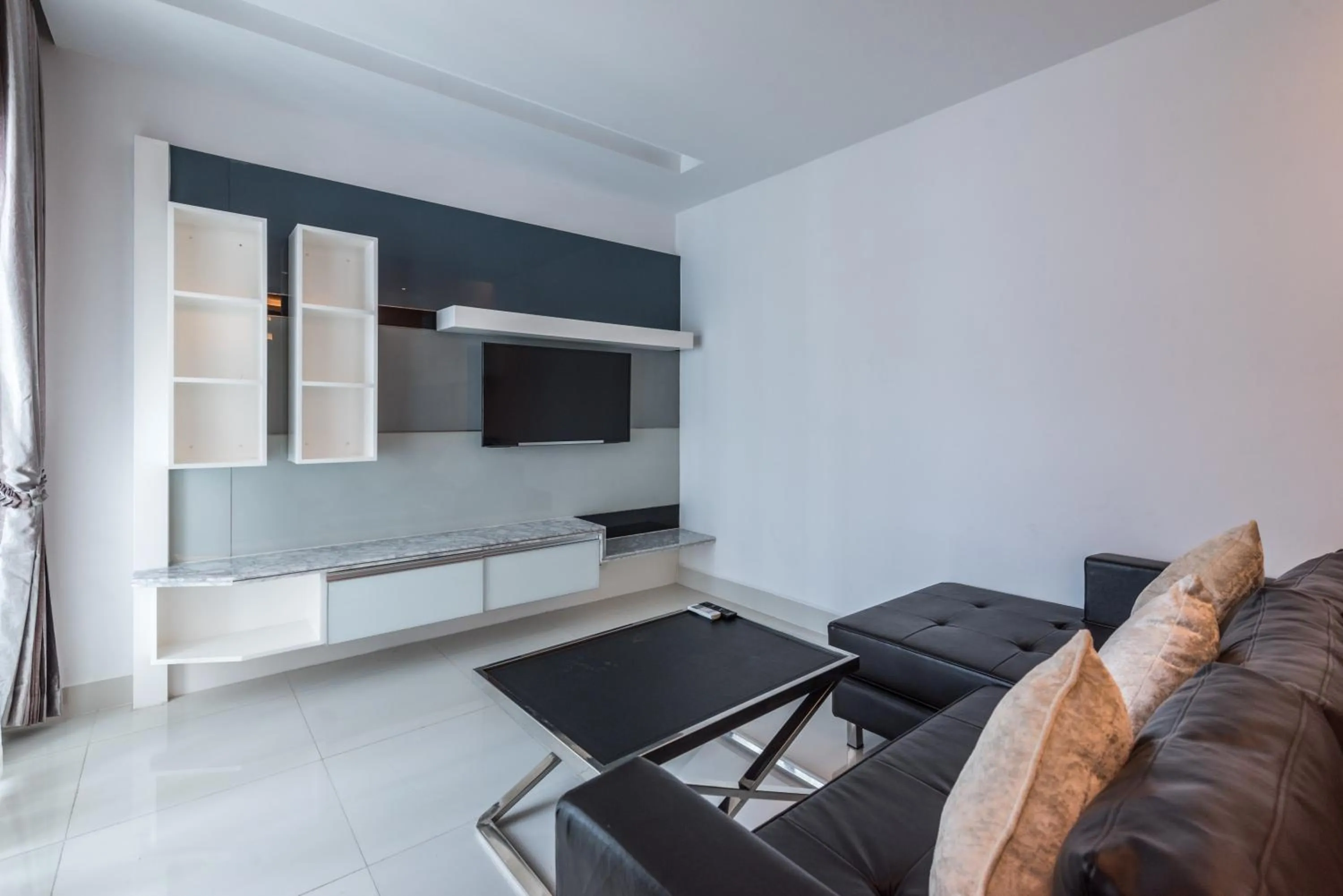 Living room in Naki Suites @ Silvertown