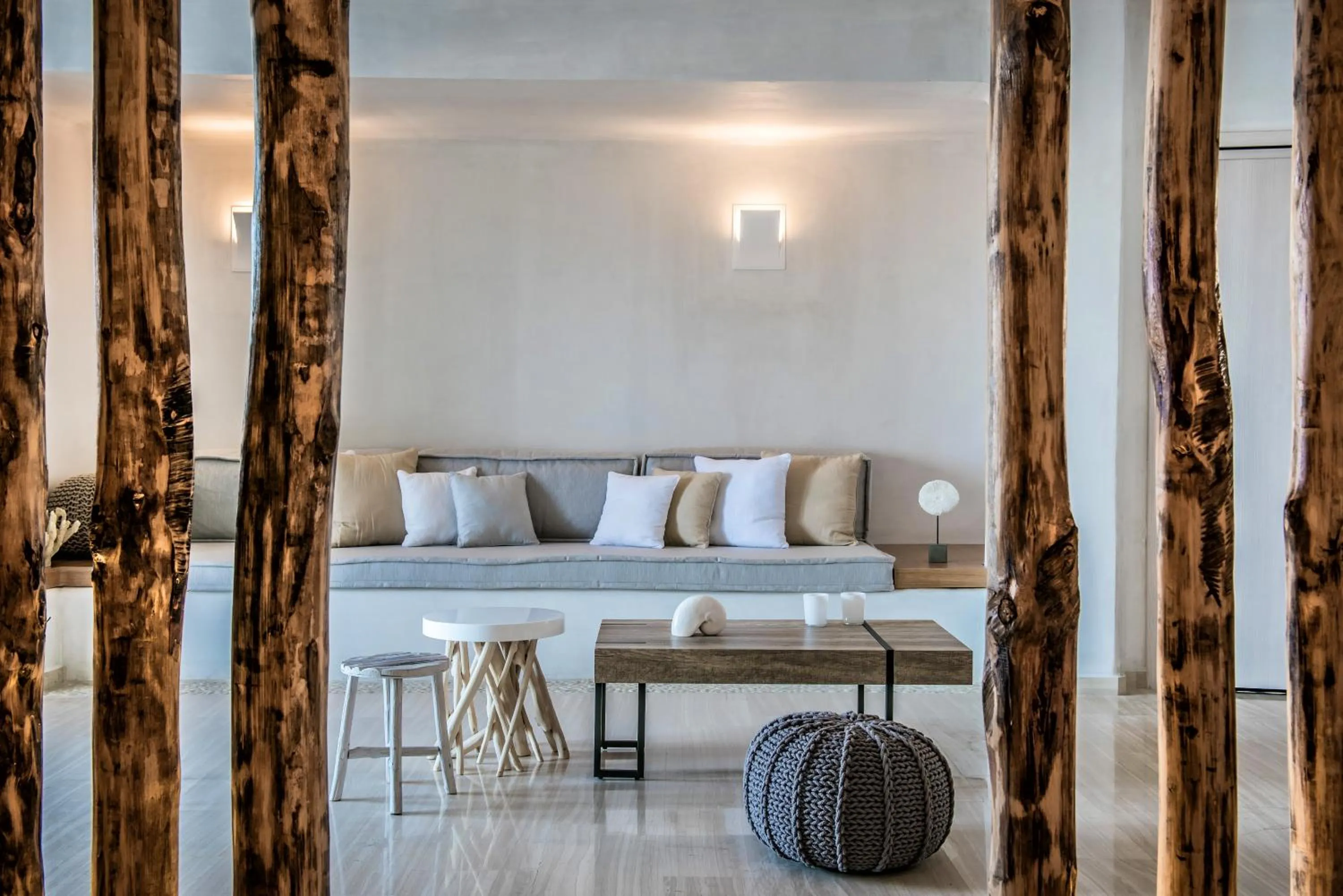 Living room in Cosmopolis Crete Suites