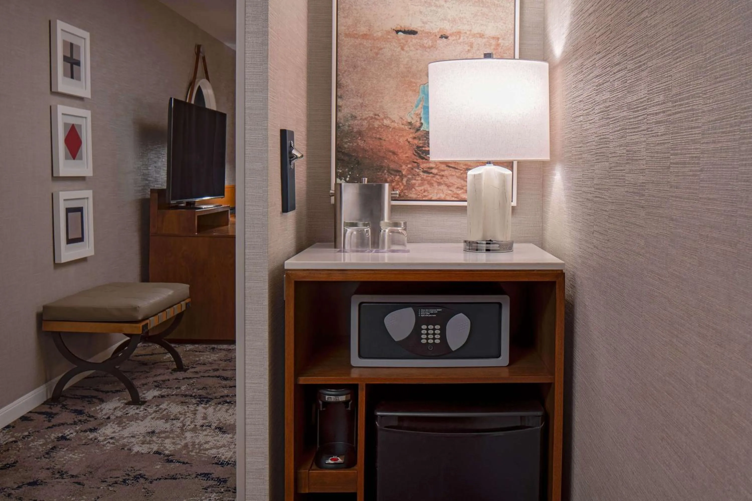 Bedroom in Hyatt Regency Mission Bay Spa and Marina