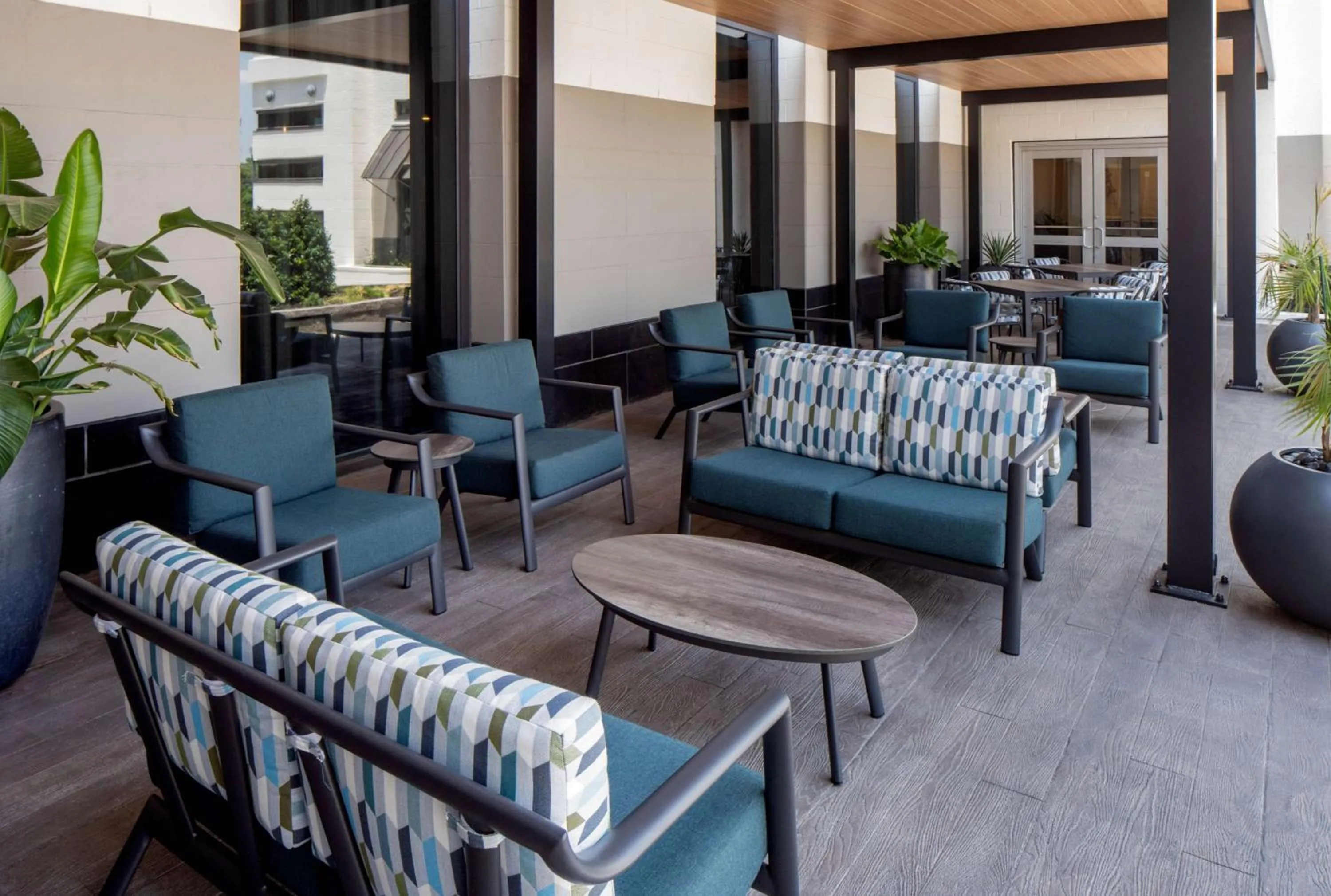 Patio in Hilton Shreveport