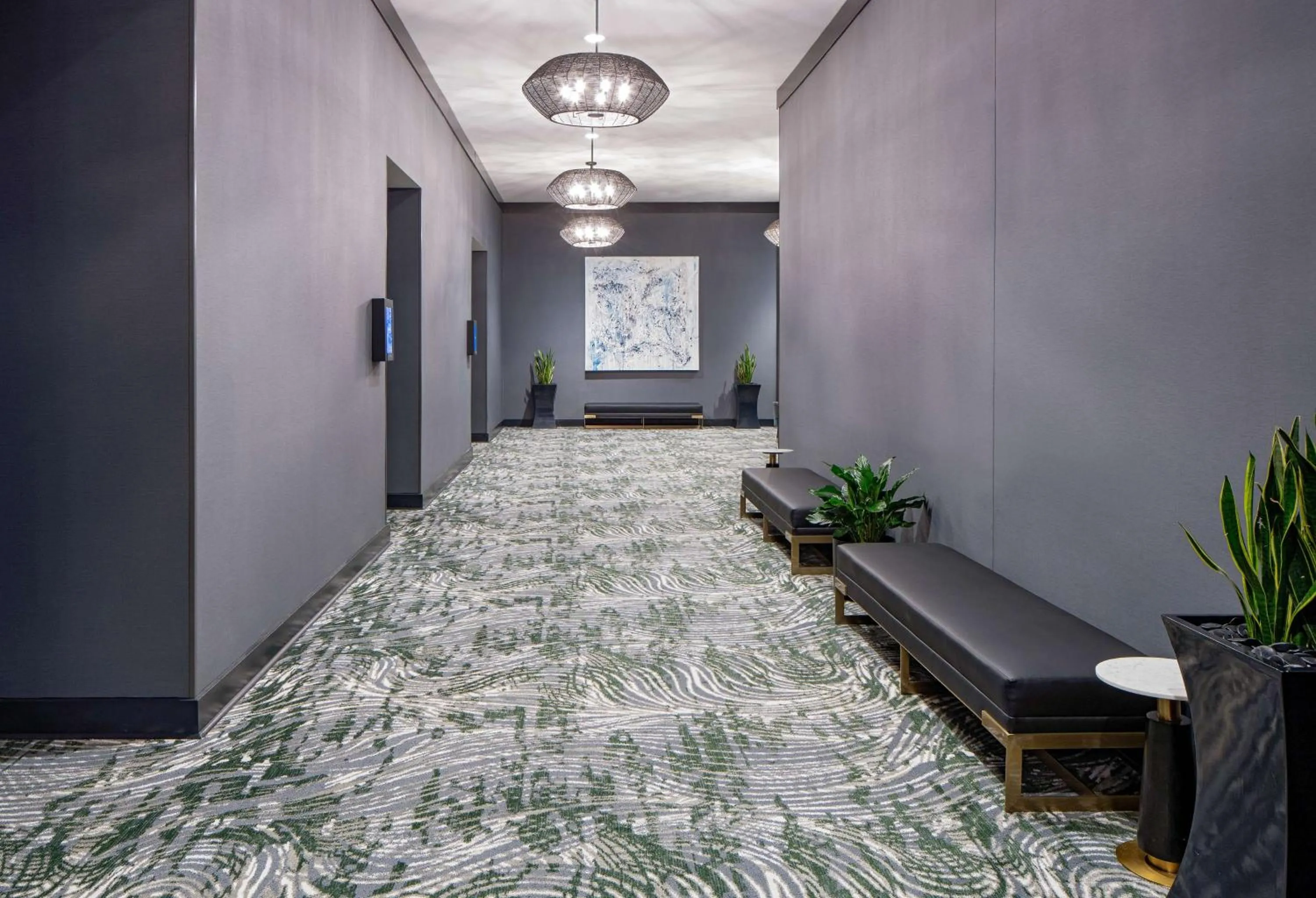 Meeting/conference room, Bed in Hilton Shreveport