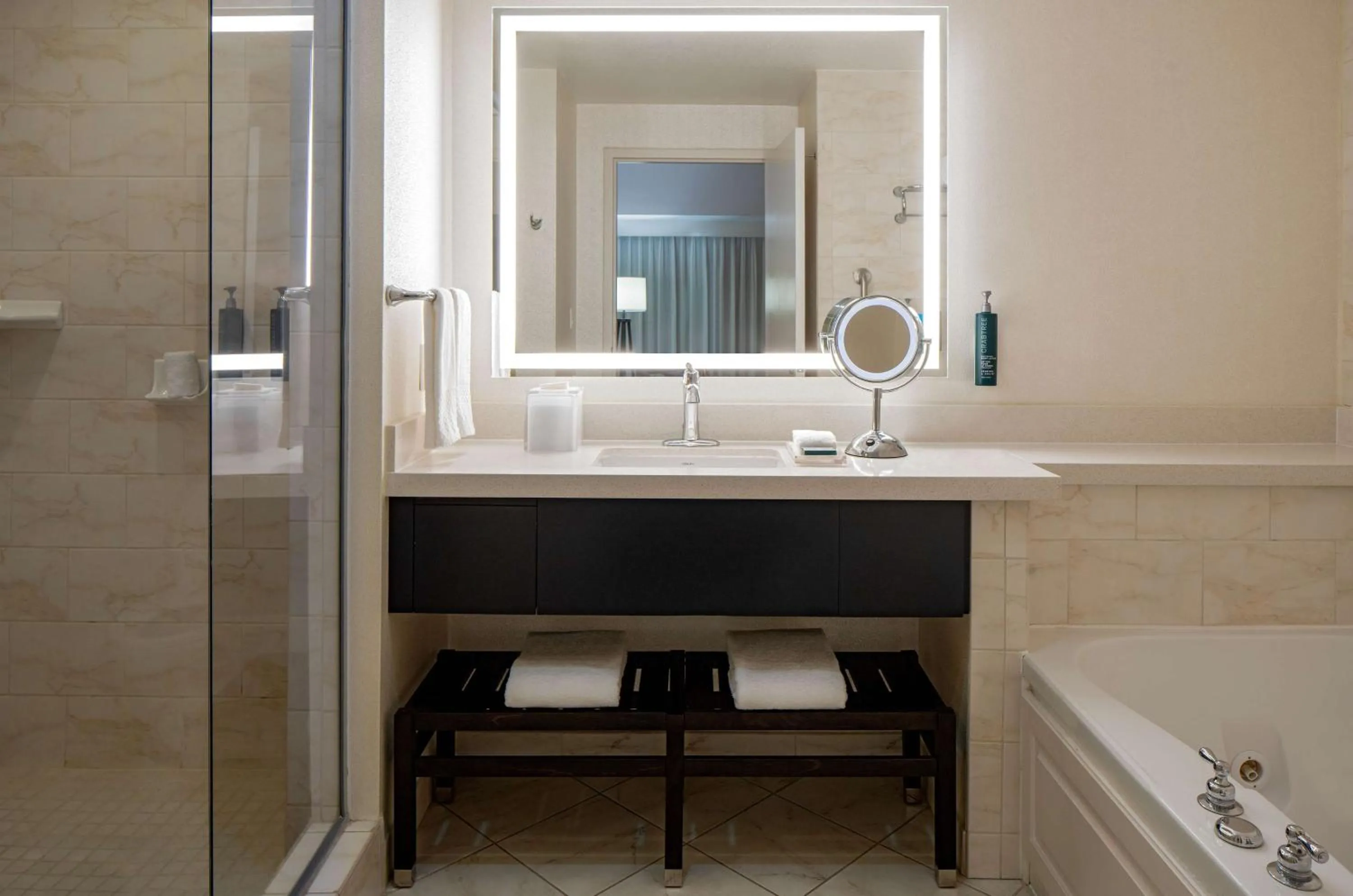 Bathroom in Hilton Shreveport