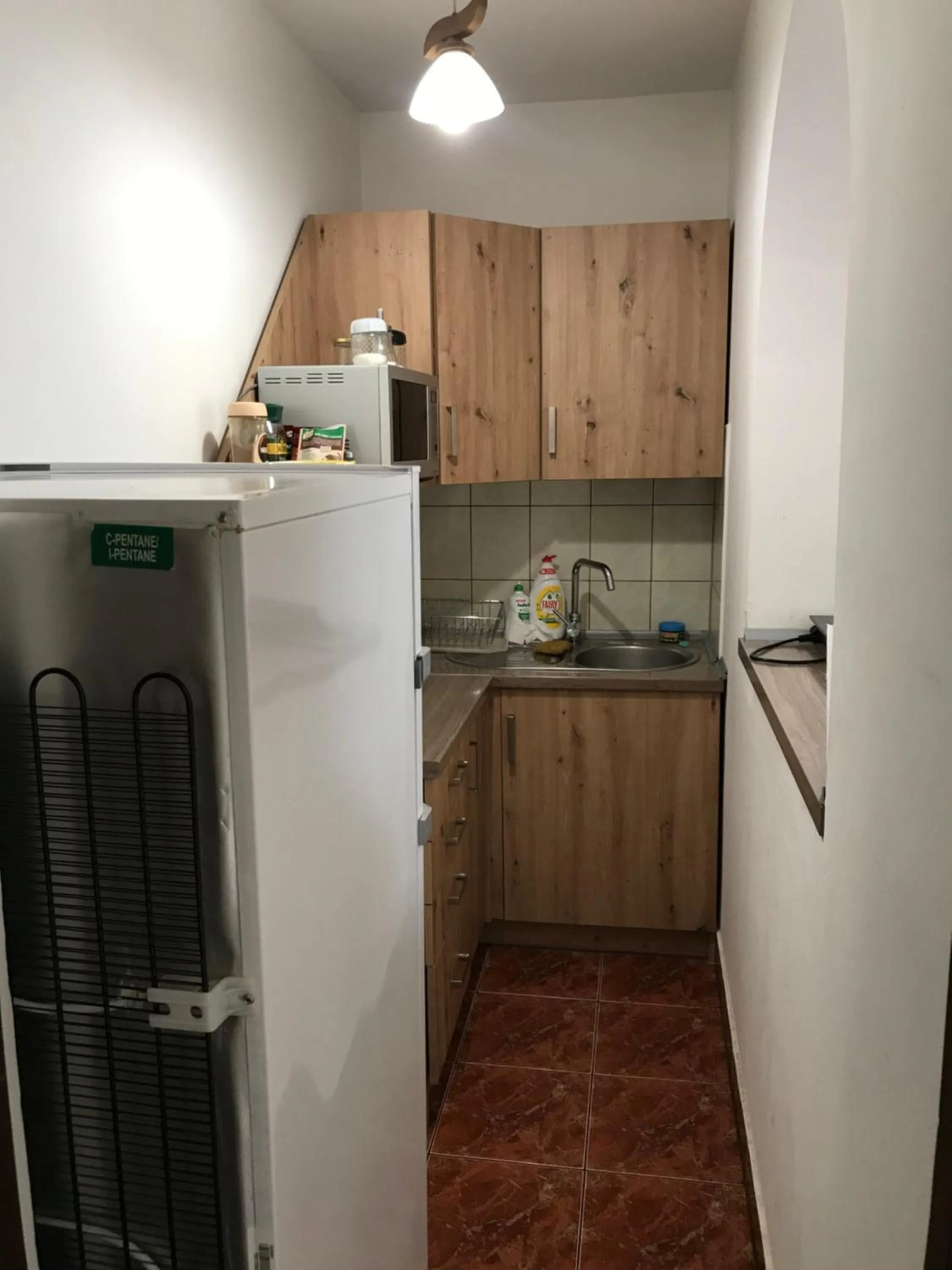 Kitchen or kitchenette in Wypoczynek u Hajnosa