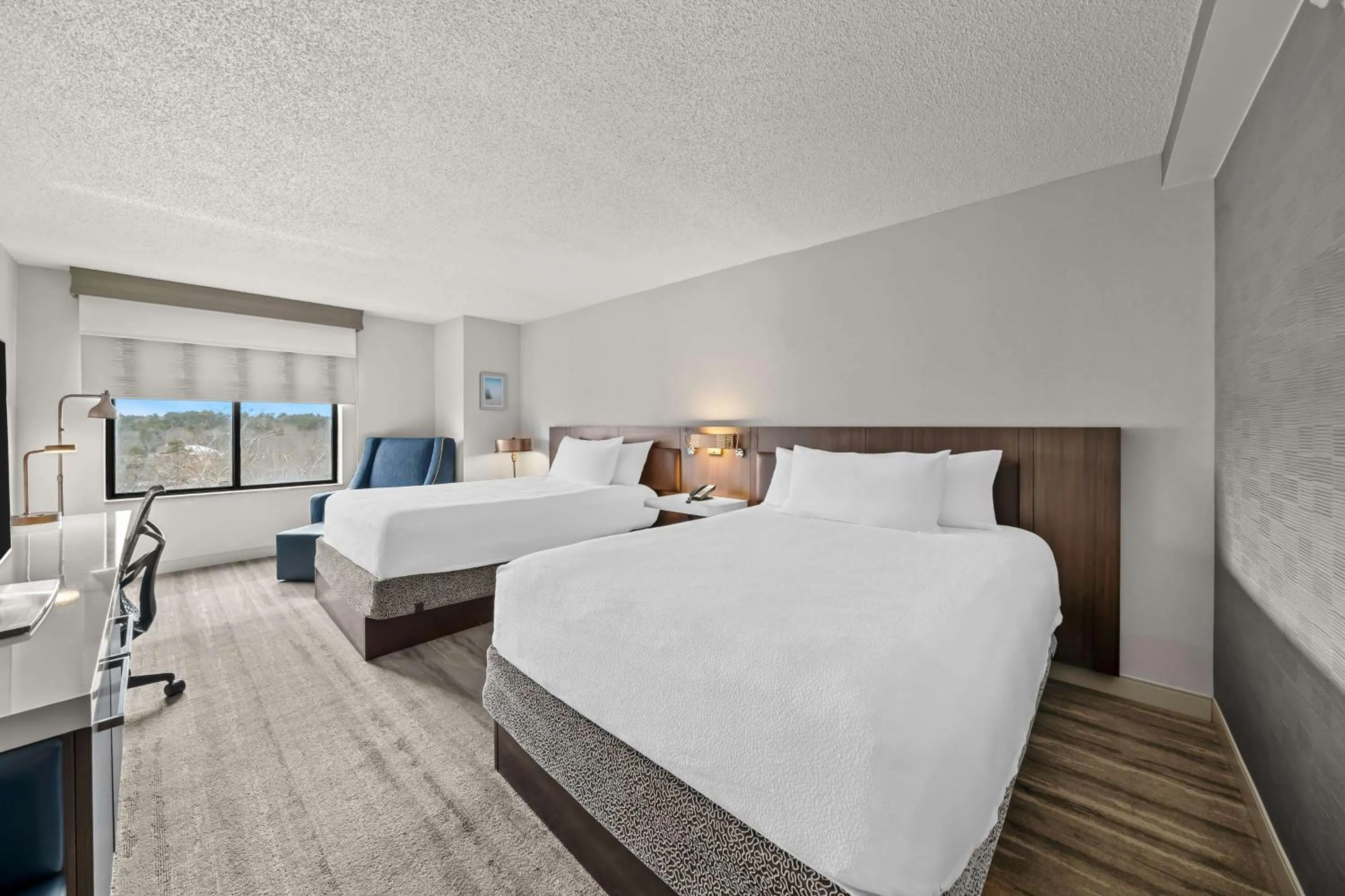 Bed in Hilton Garden Inn Plymouth