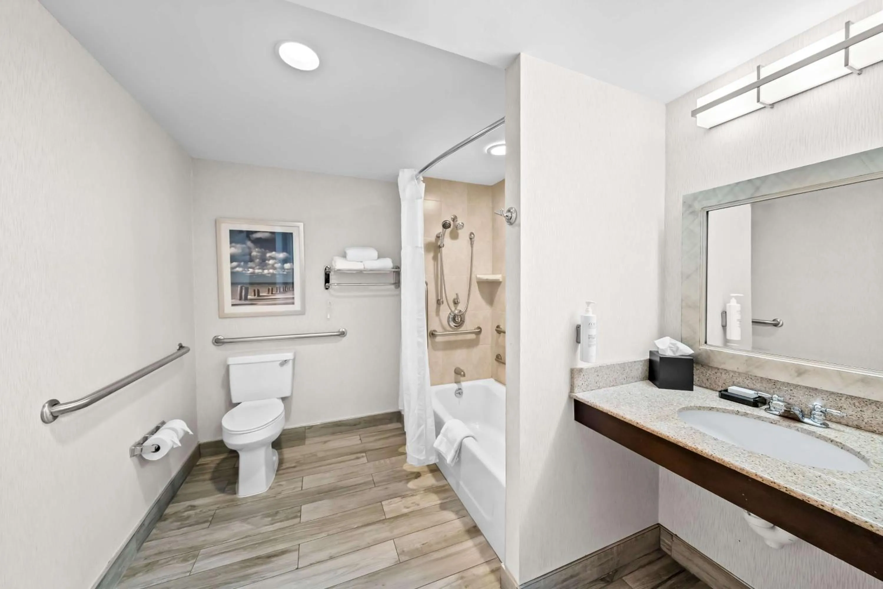 Bathroom in Hilton Garden Inn Plymouth