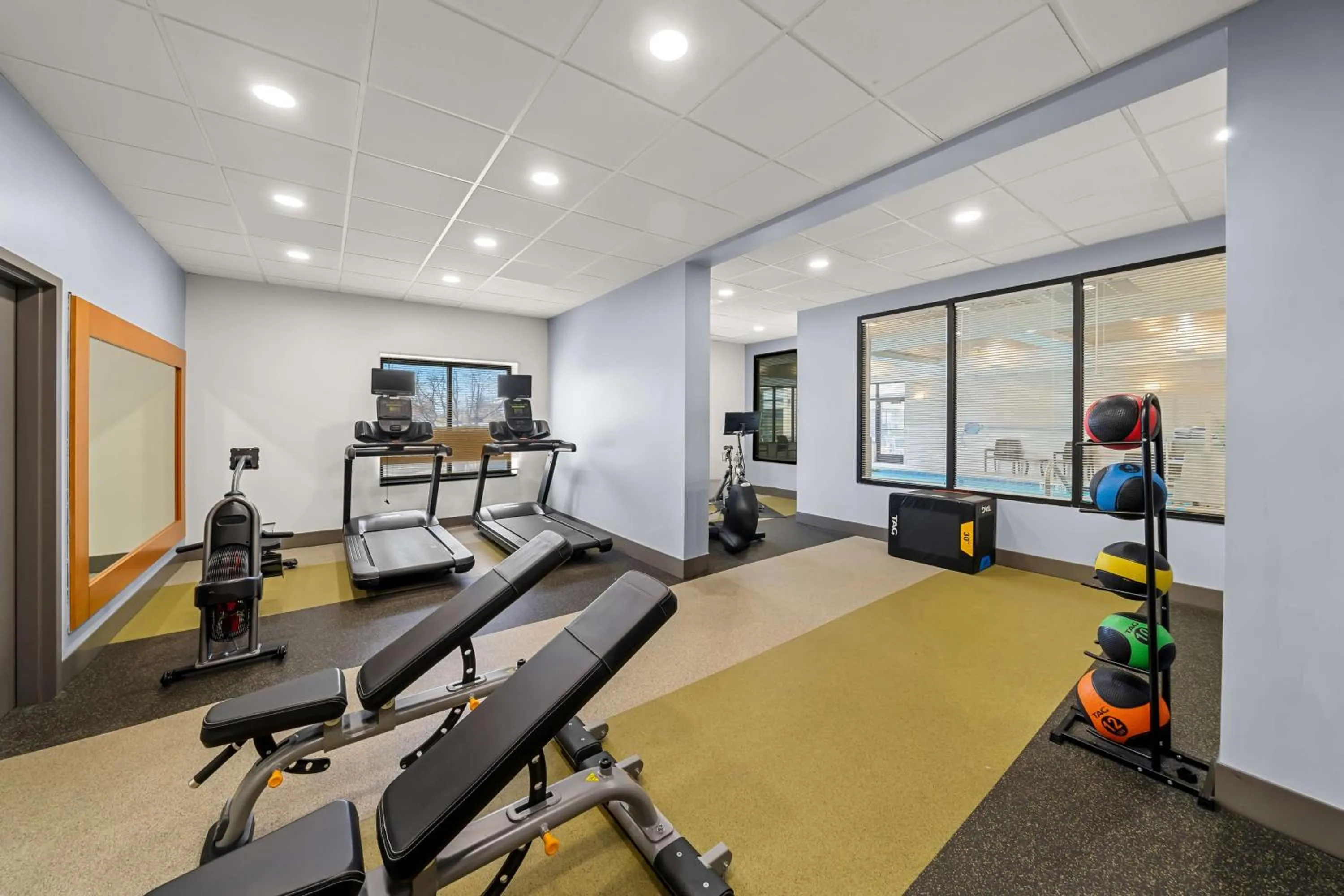 Fitness centre/facilities in Hilton Garden Inn Plymouth