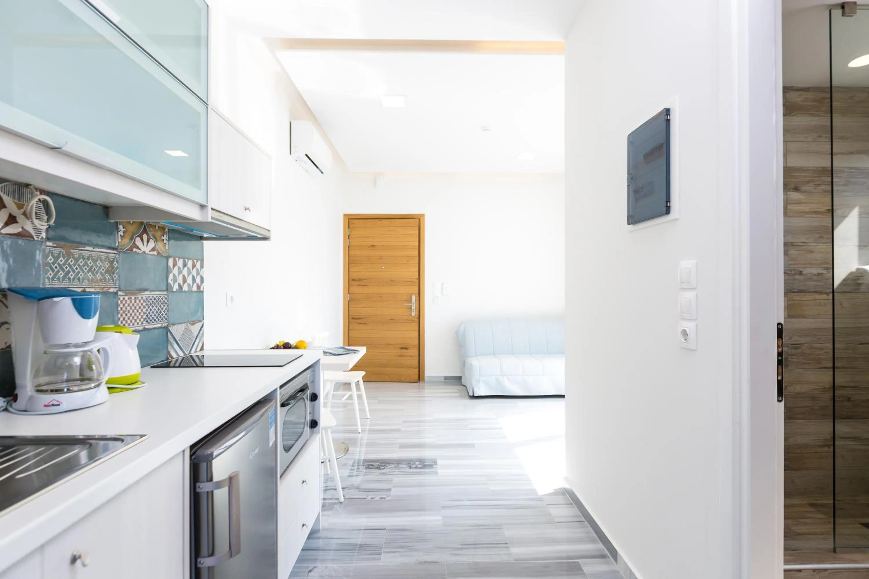 Patio in Meltemi Coast Suites