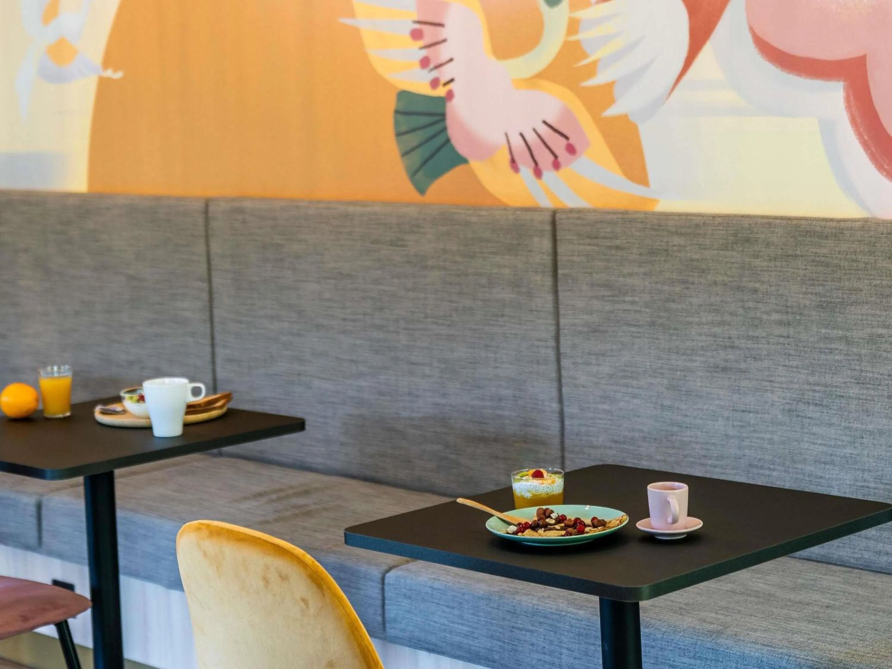 Breakfast in ibis Styles Rennes Cesson