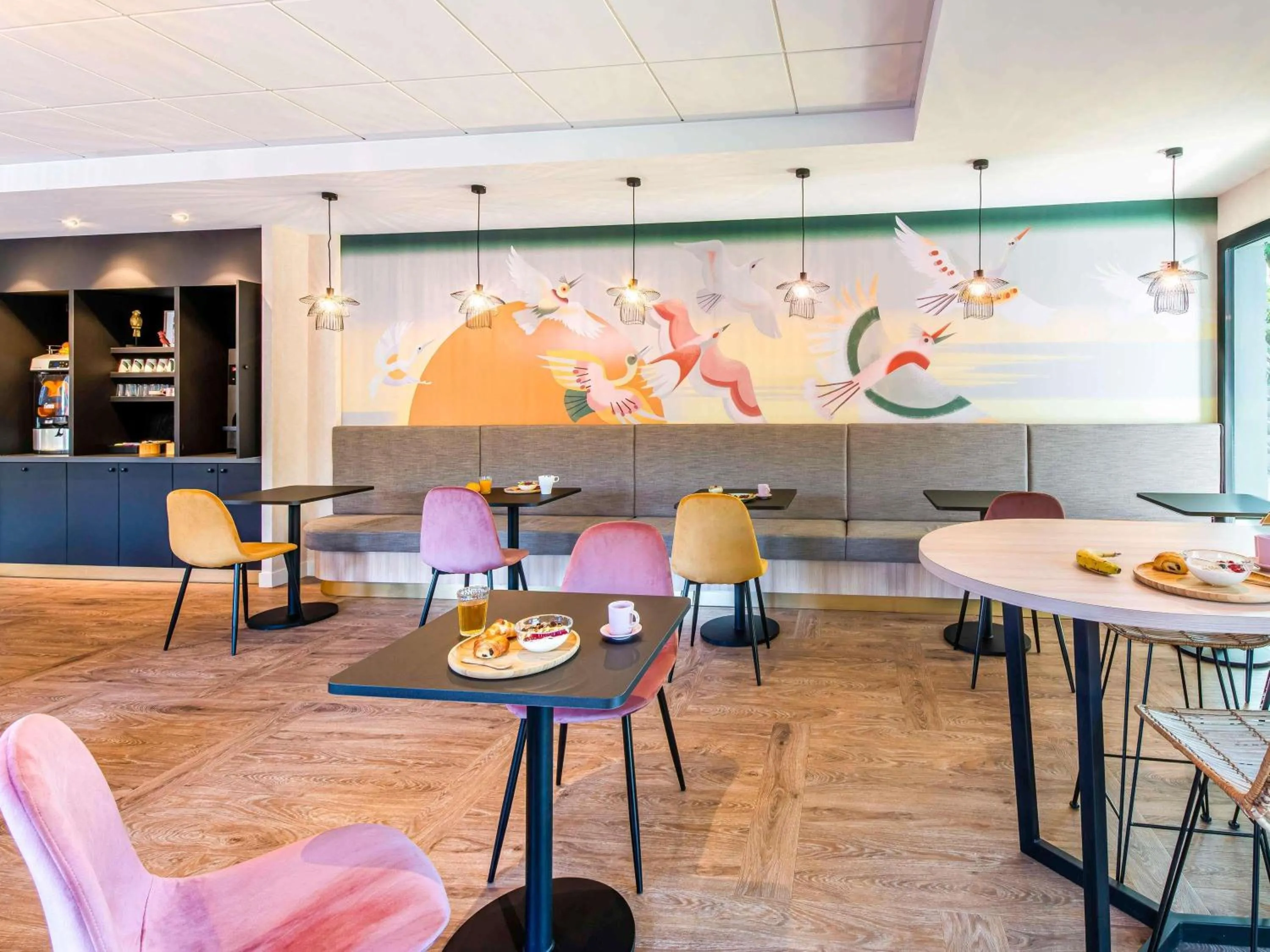 Breakfast in ibis Styles Rennes Cesson