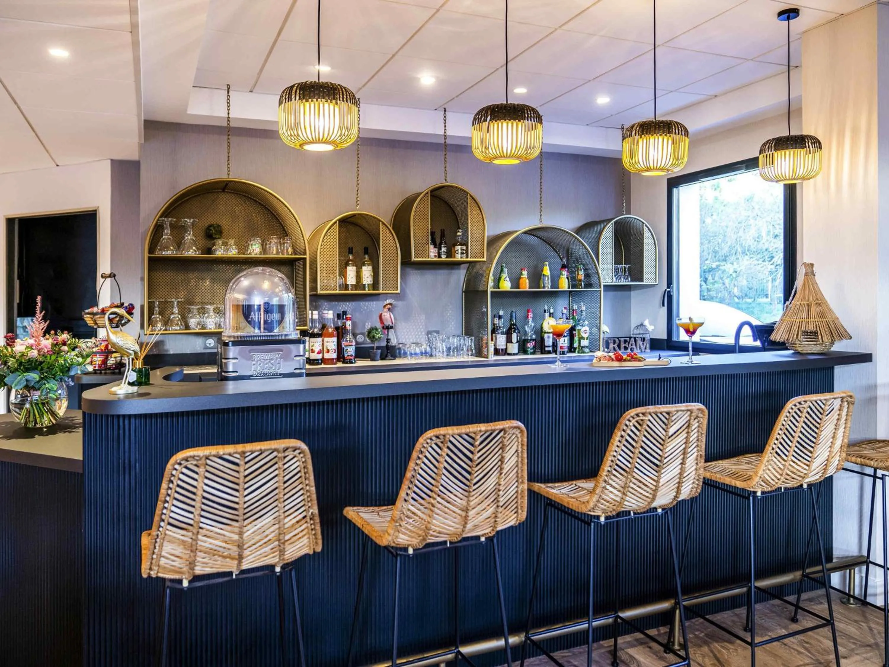 Lounge or bar in ibis Styles Rennes Cesson