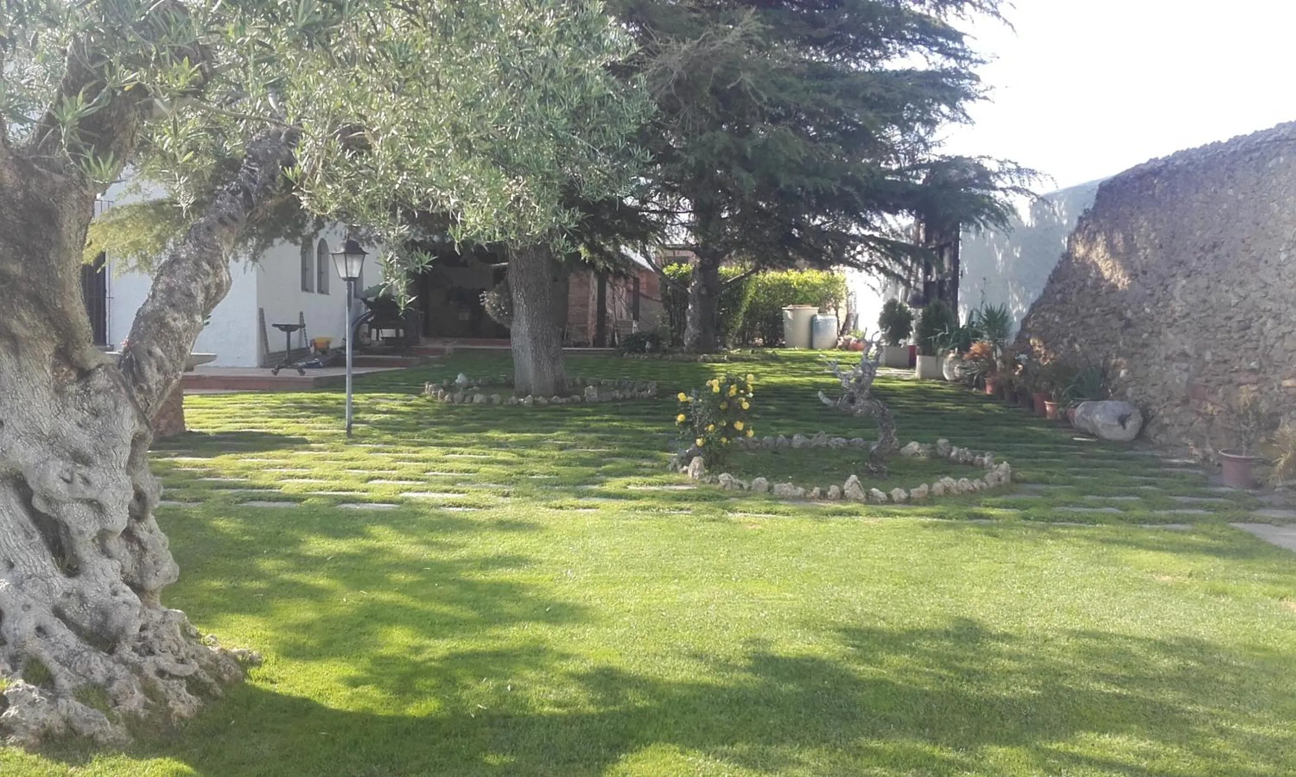 Garden in Masia Can Canyes & Spa