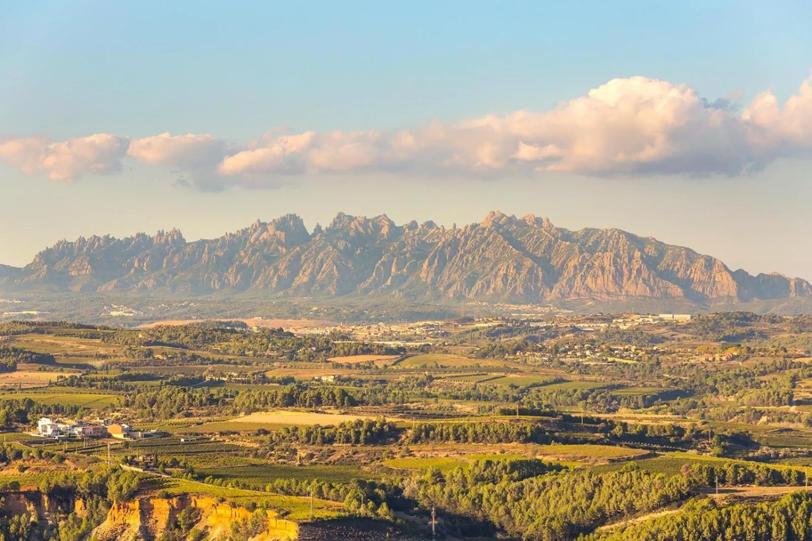 Natural landscape in Masia Can Canyes & Spa