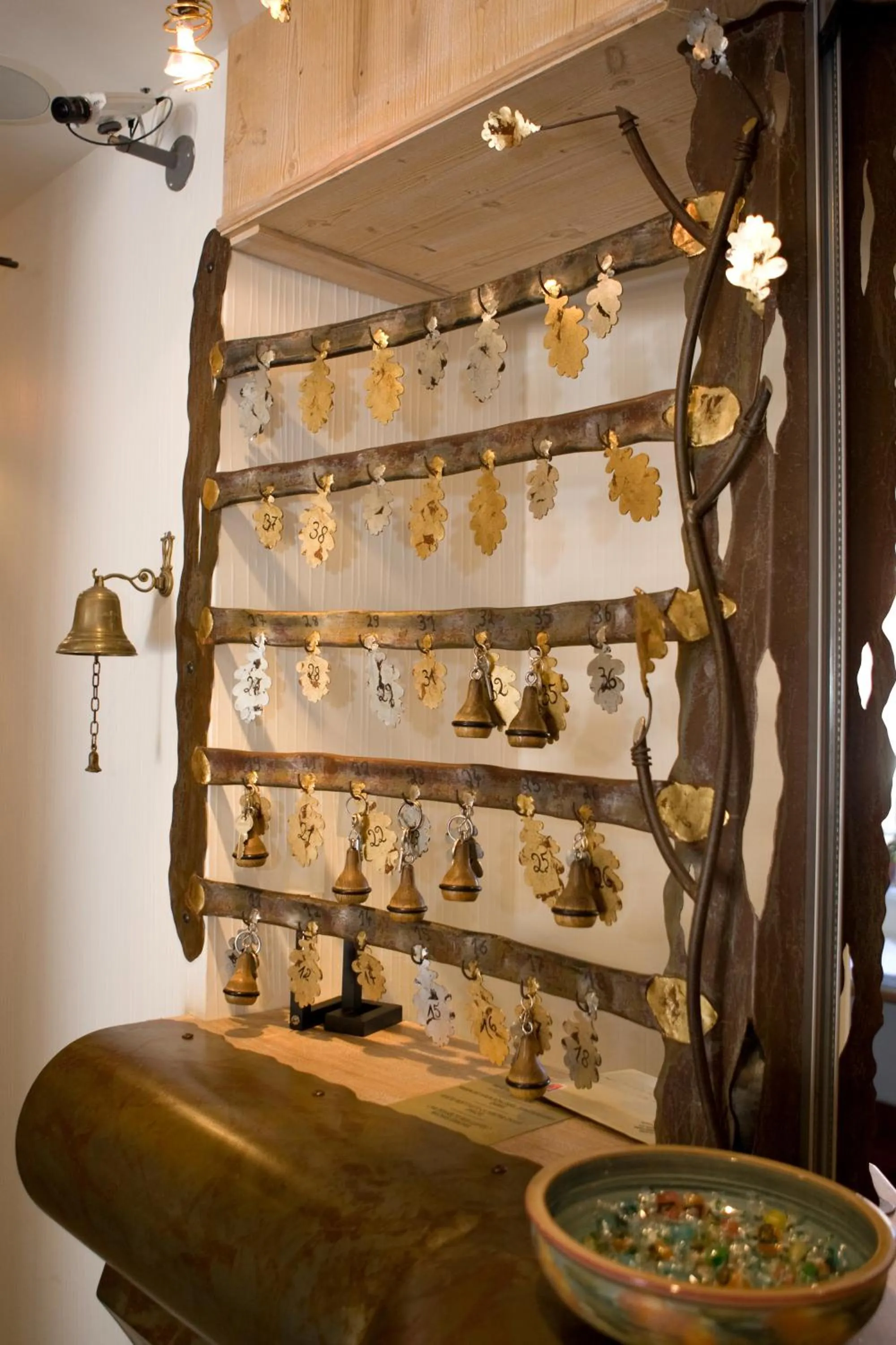 Lobby or reception in Logis Hôtel-Restaurant Auberge d'Imsthal