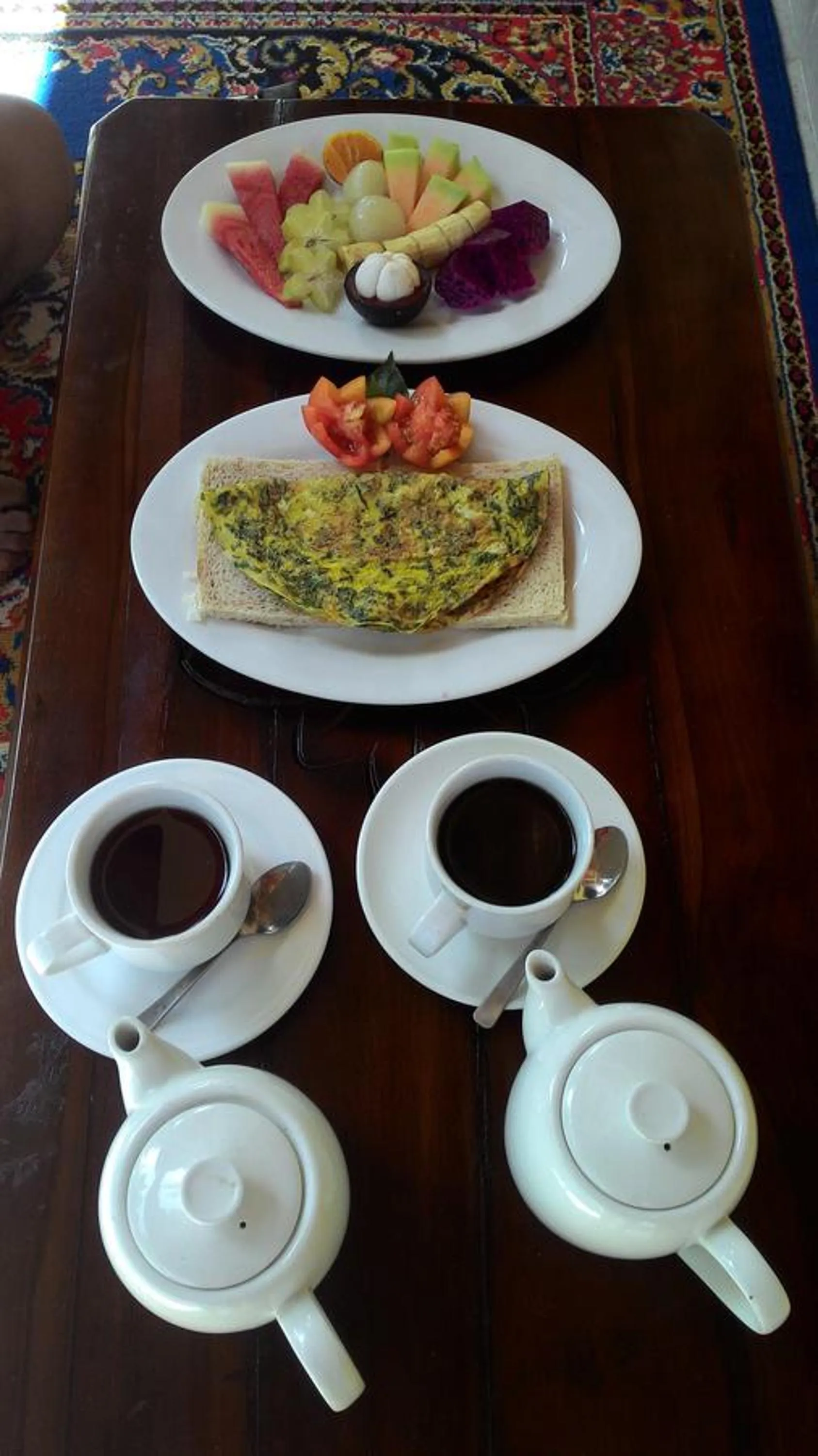 Breakfast in Muka House